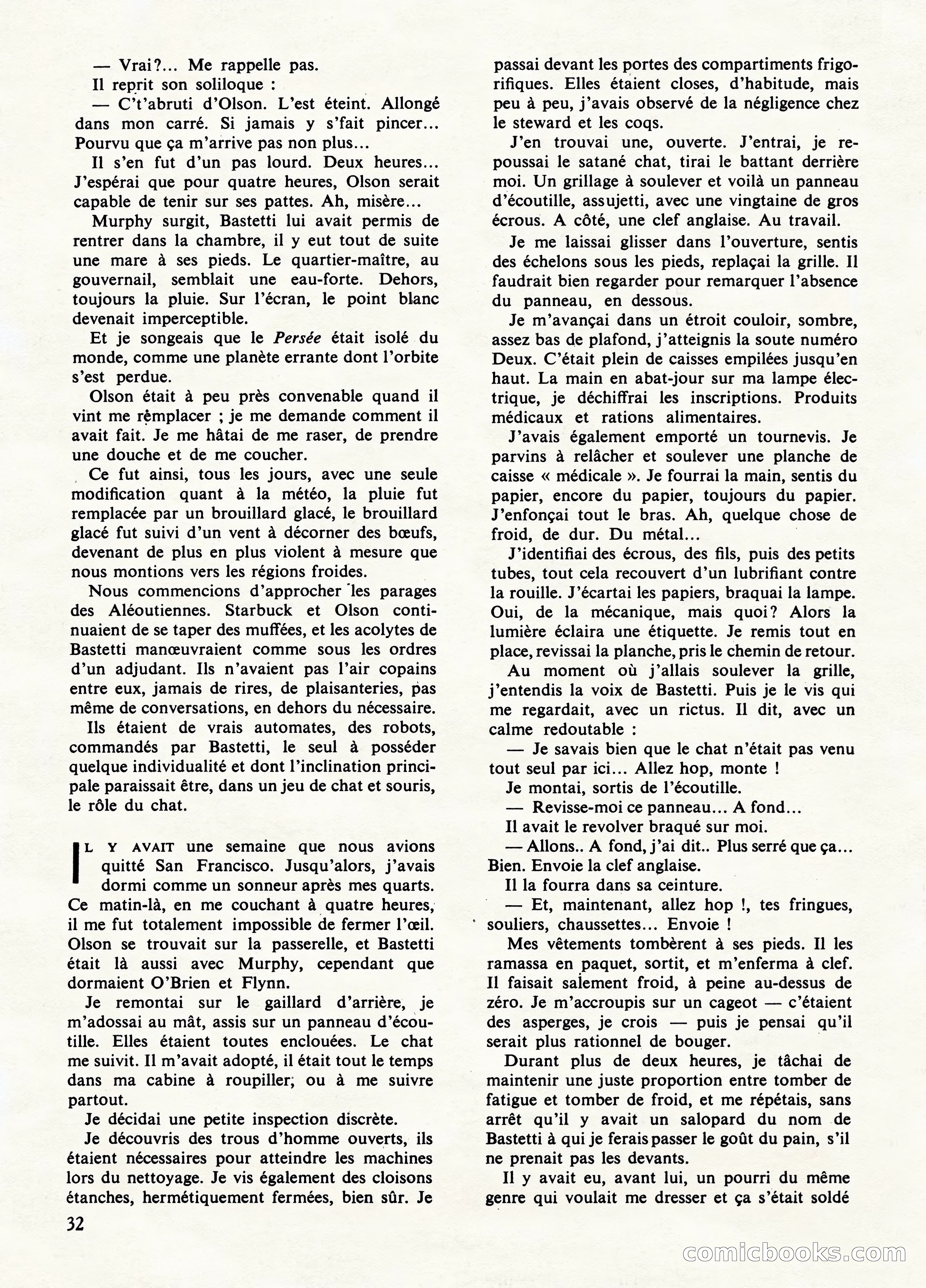 Super Policier Magazine, No. 1 — page 32 of 84