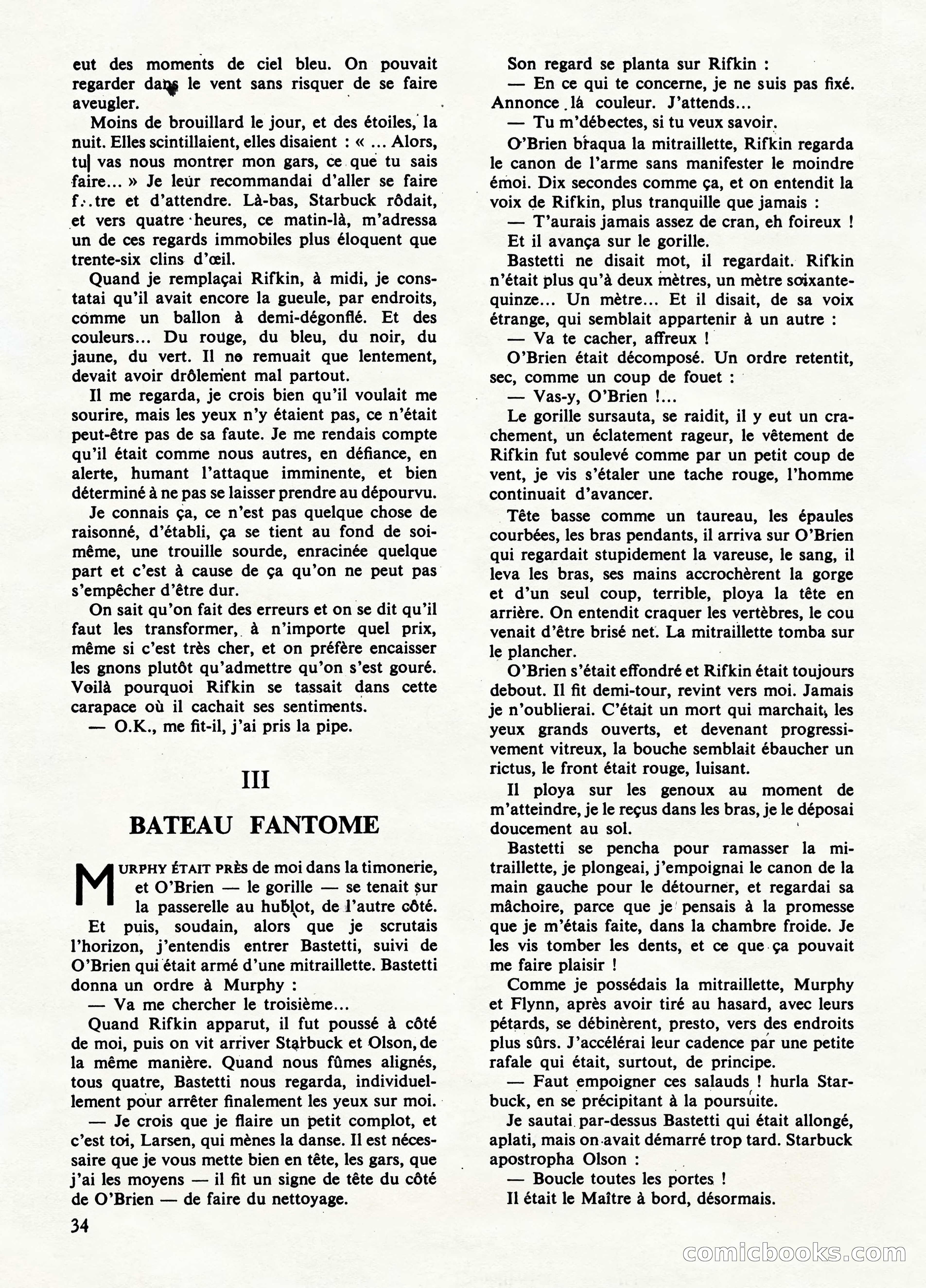 Super Policier Magazine, No. 1 — page 34 of 84