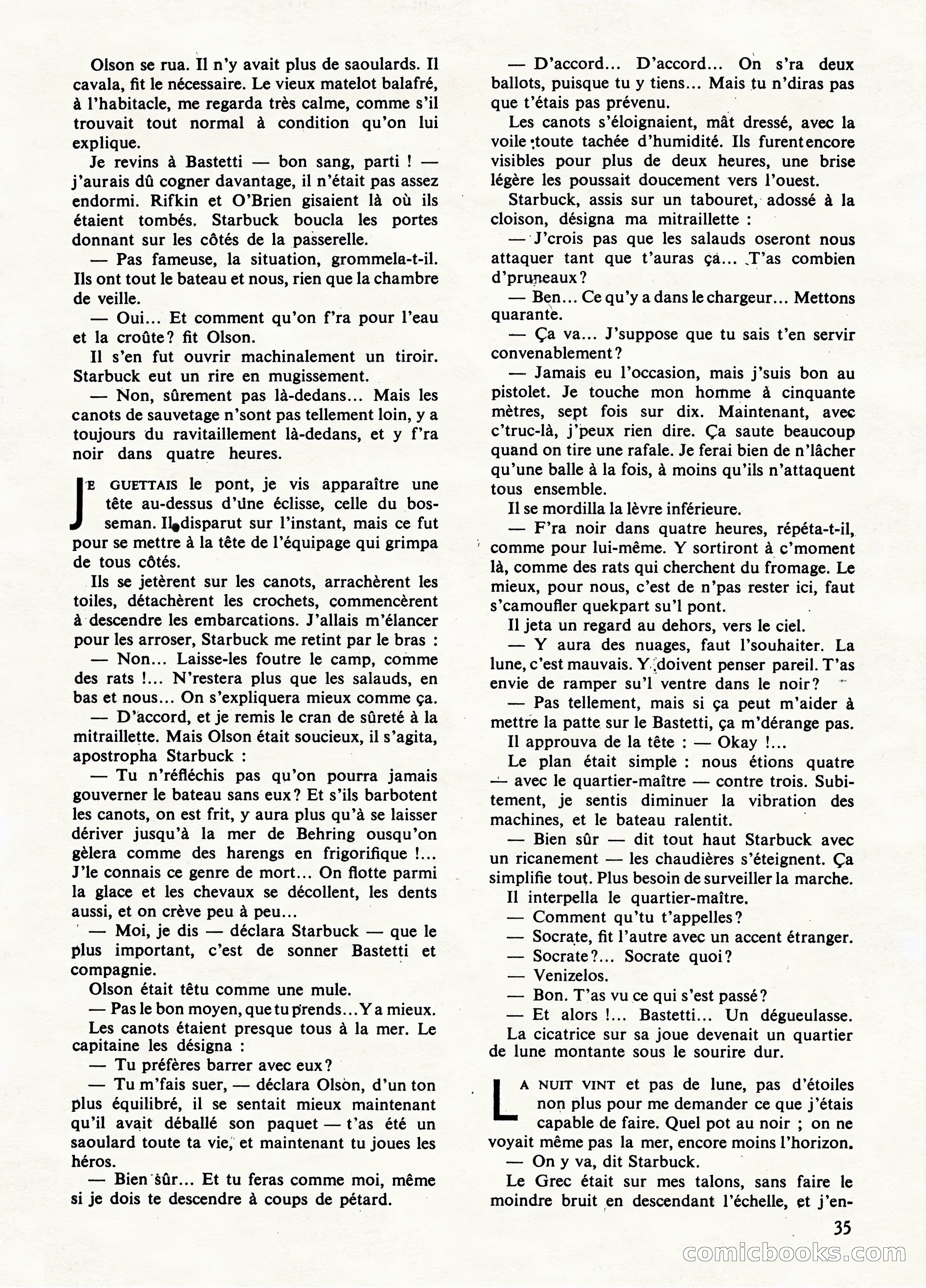 Super Policier Magazine, No. 1 — page 35 of 84