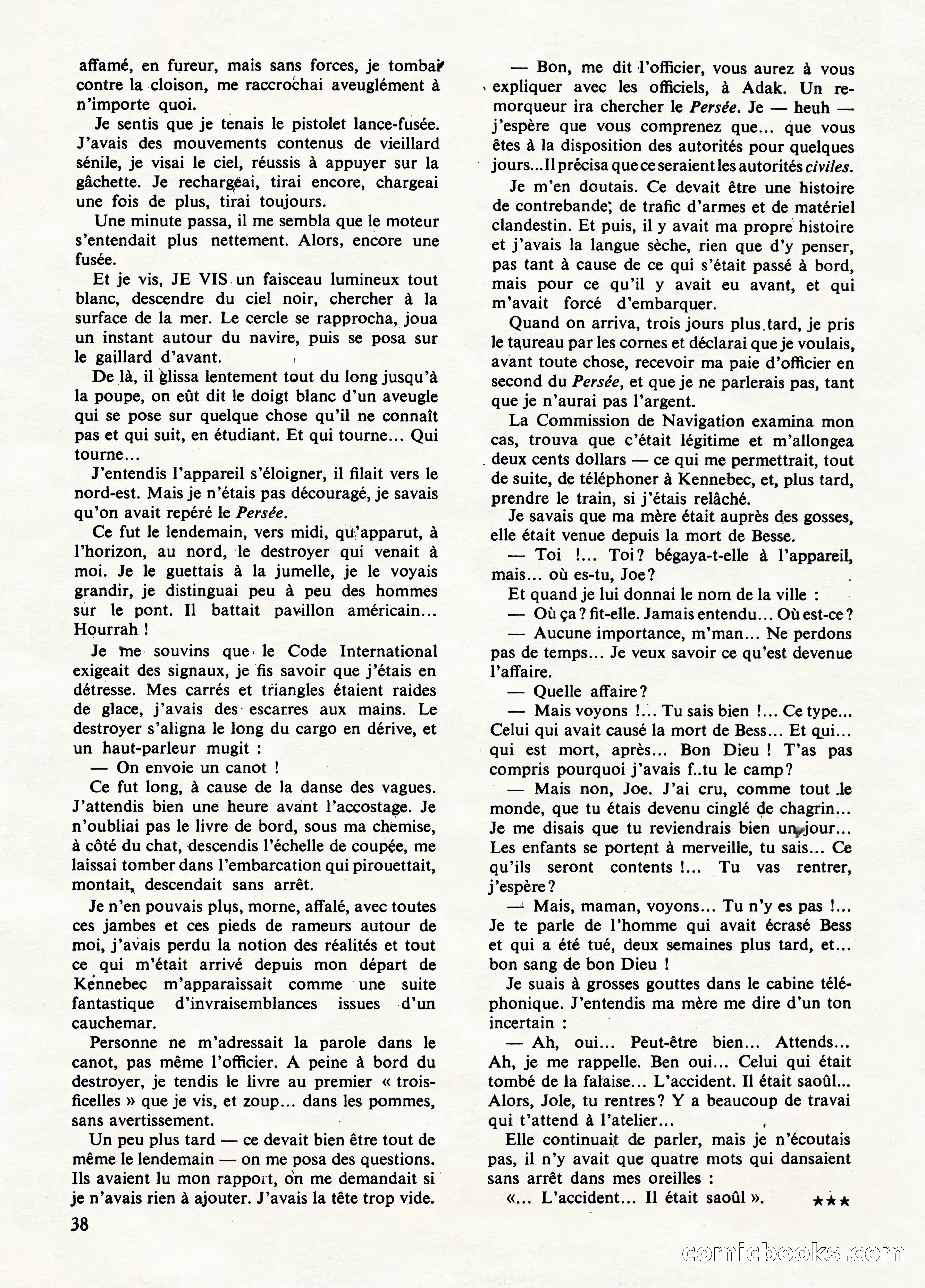 Super Policier Magazine, No. 1 — page 38 of 84