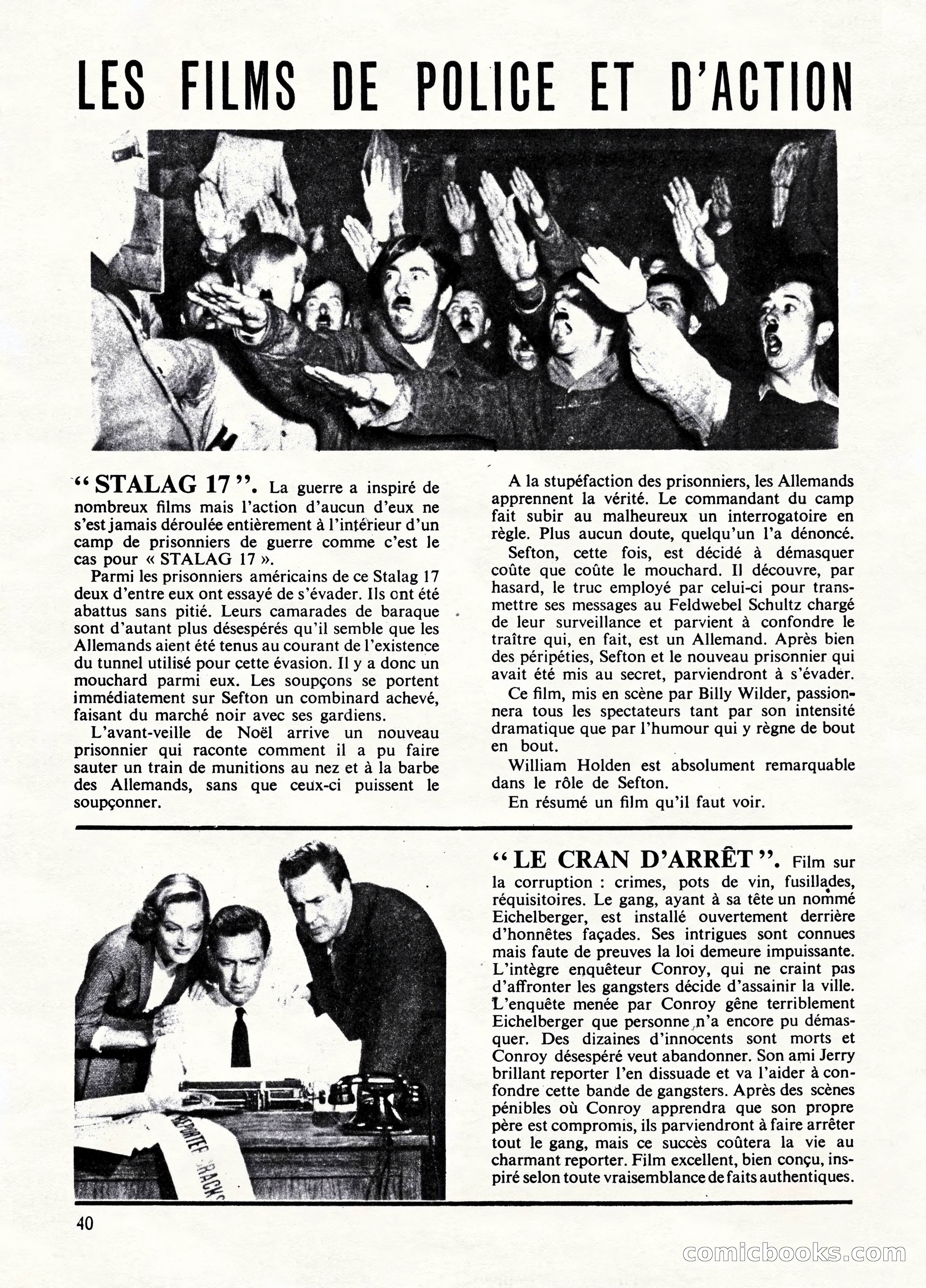 Super Policier Magazine, No. 1 — page 40 of 84