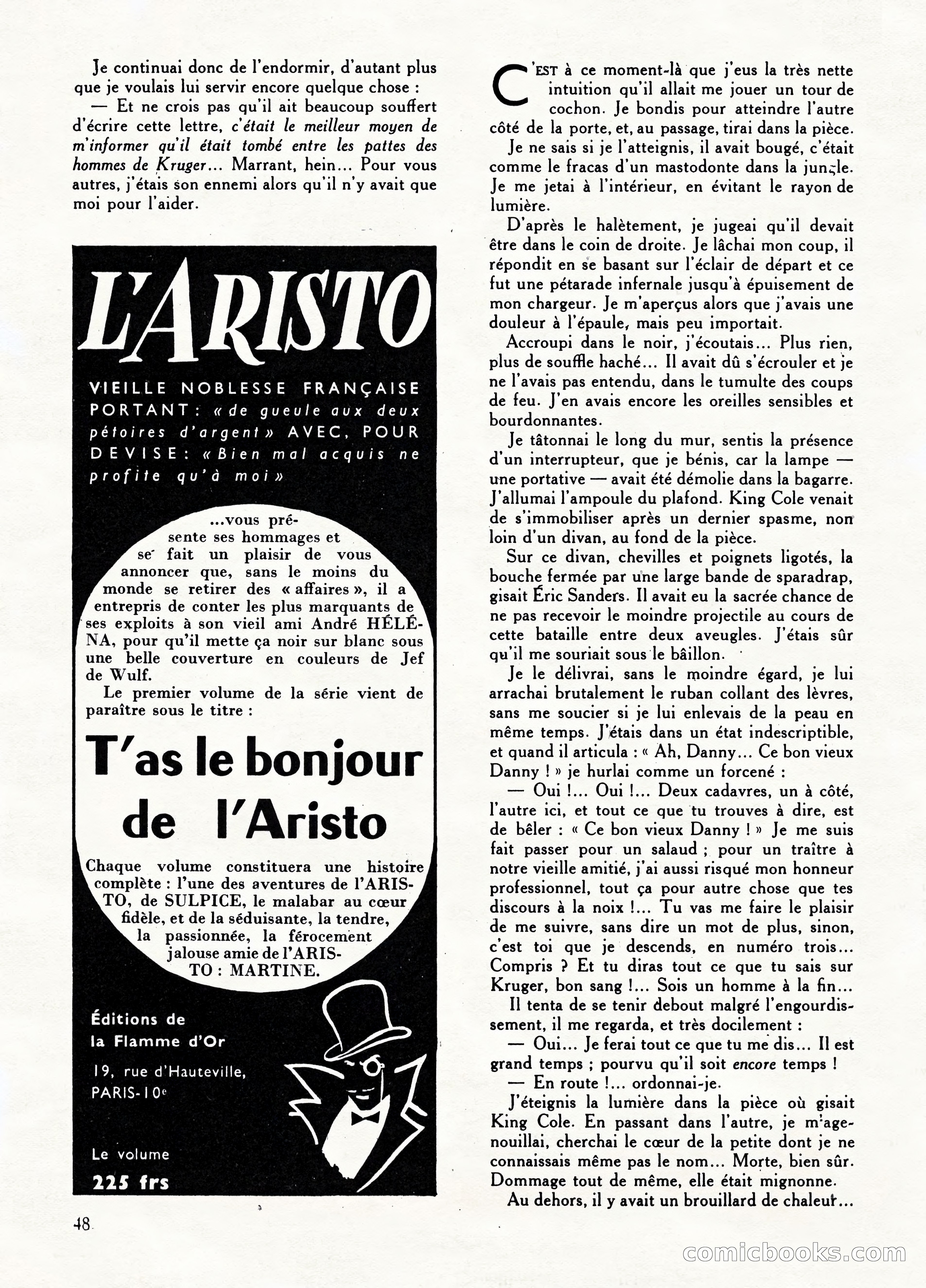 Super Policier Magazine, No. 1 — page 48 of 84