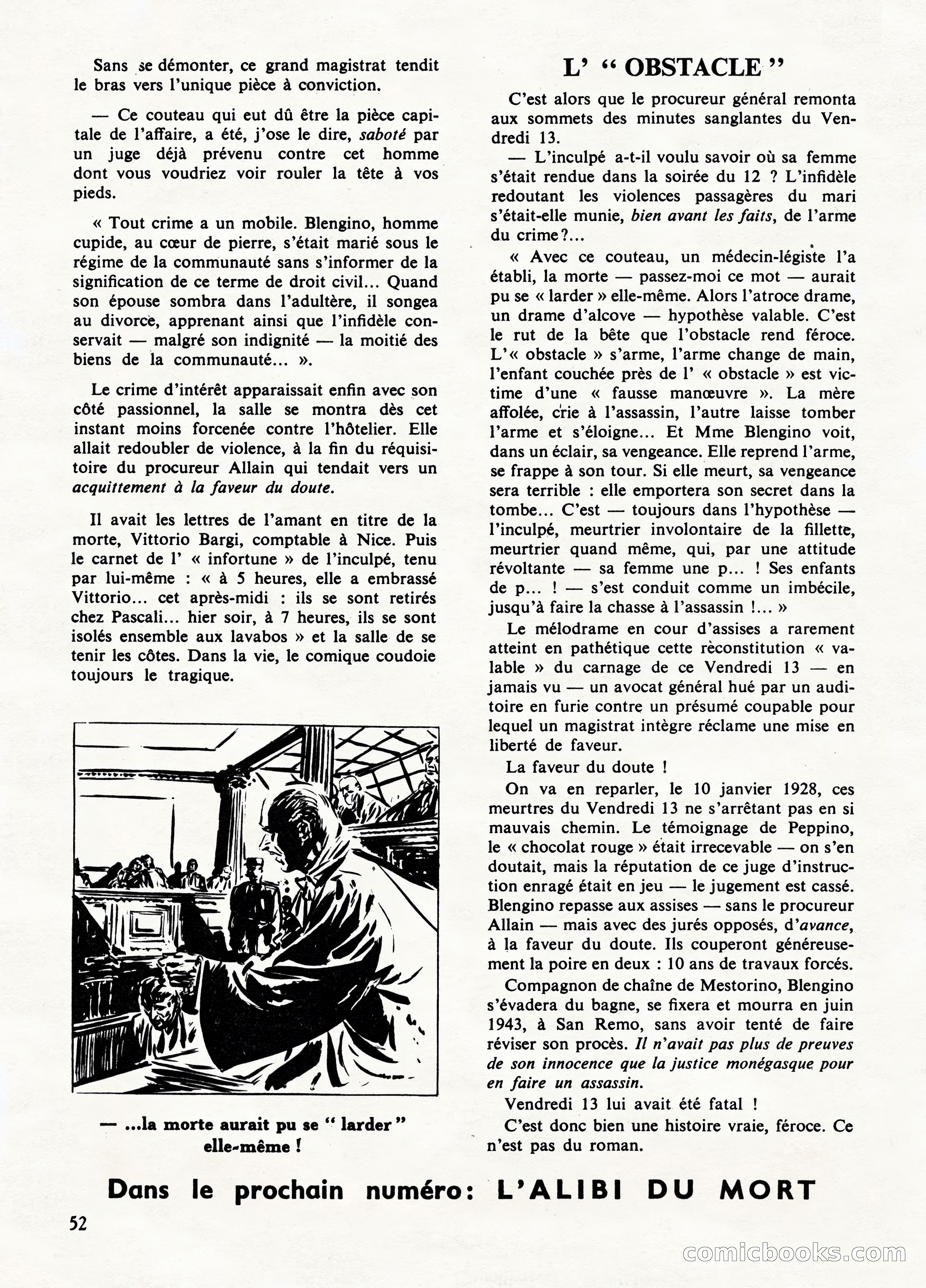 Super Policier Magazine, No. 1 — page 52 of 84