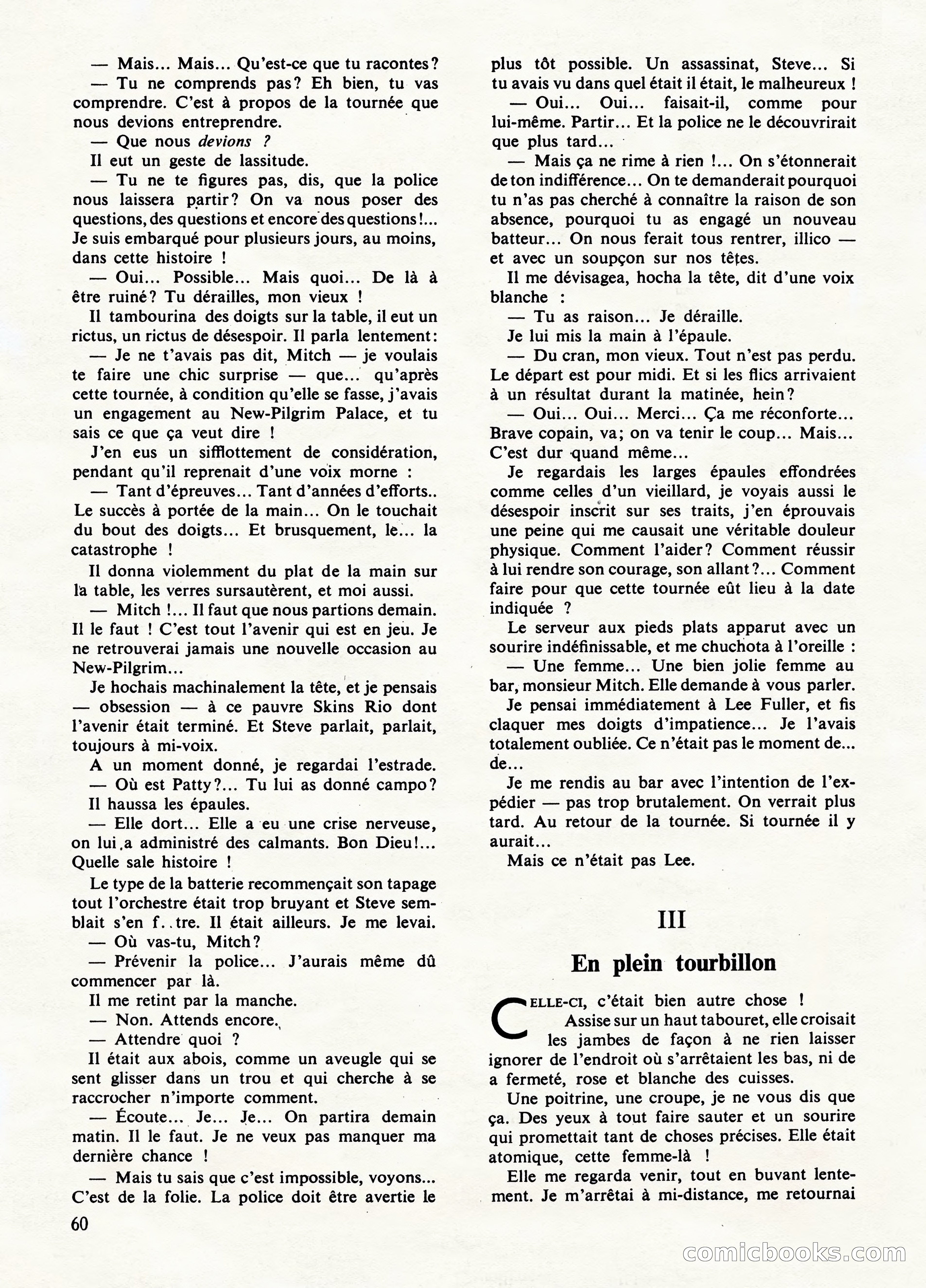 Super Policier Magazine, No. 1 — page 60 of 84