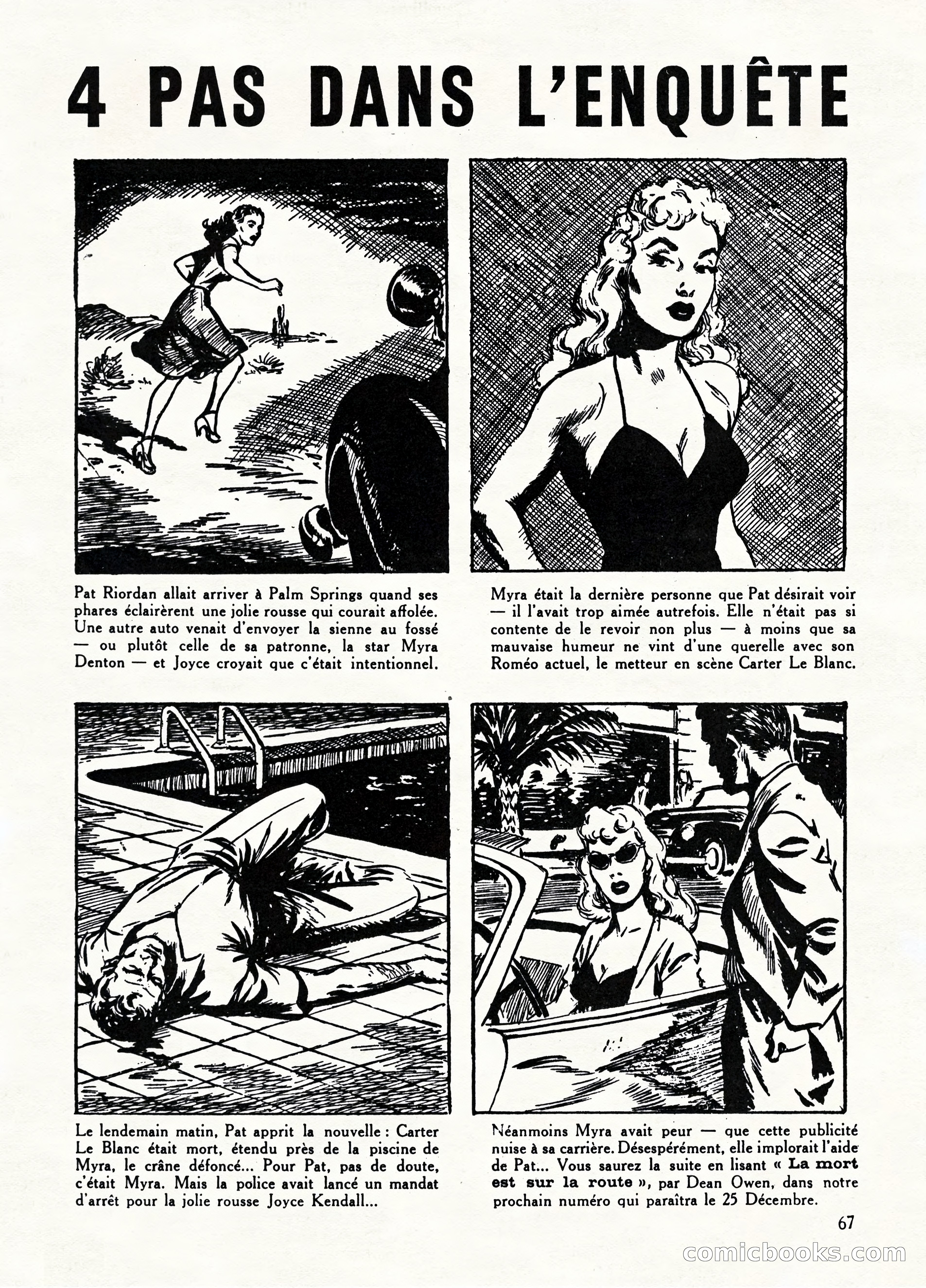 Super Policier Magazine, No. 1 — page 67 of 84