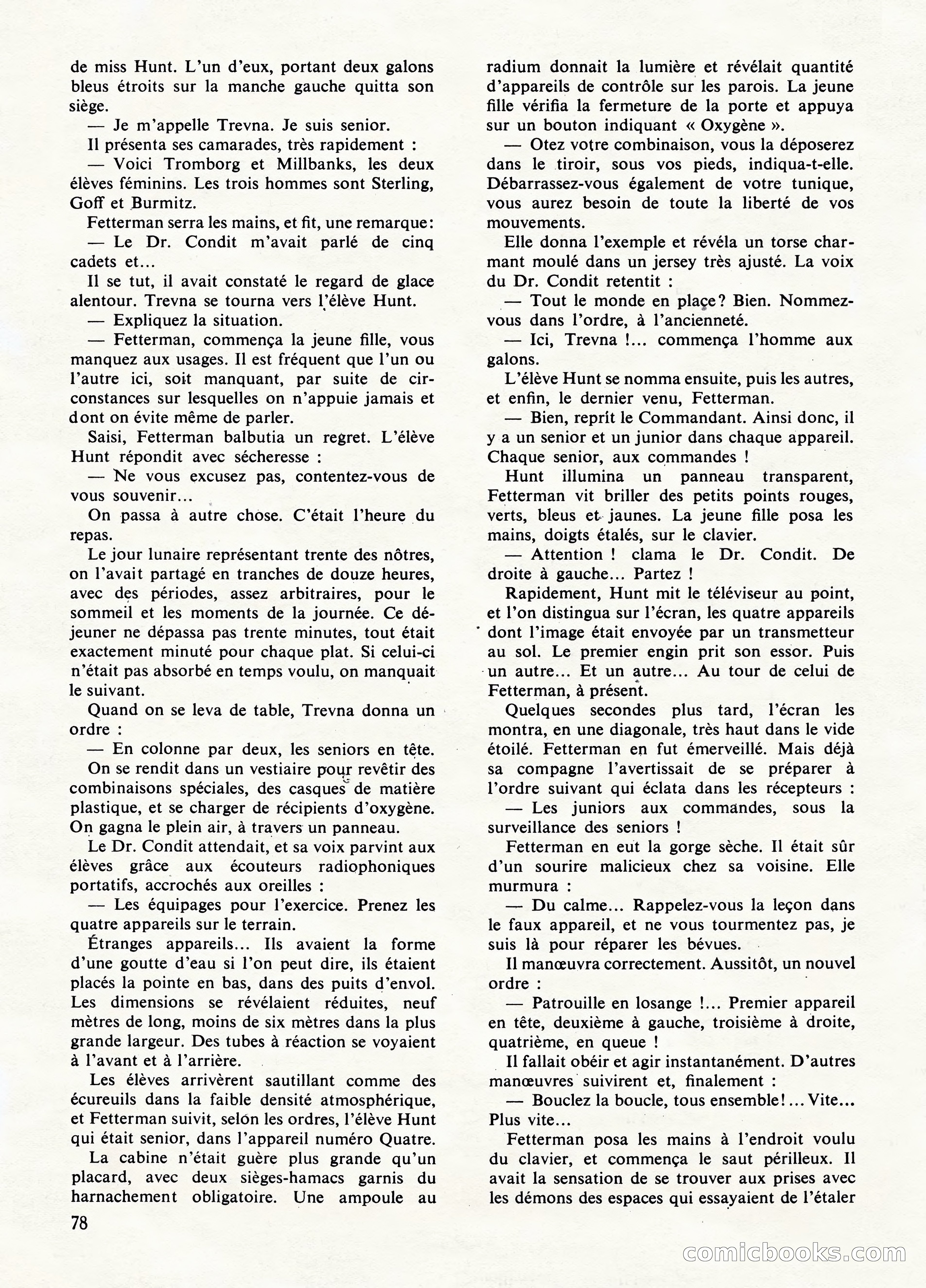 Super Policier Magazine, No. 1 — page 78 of 84