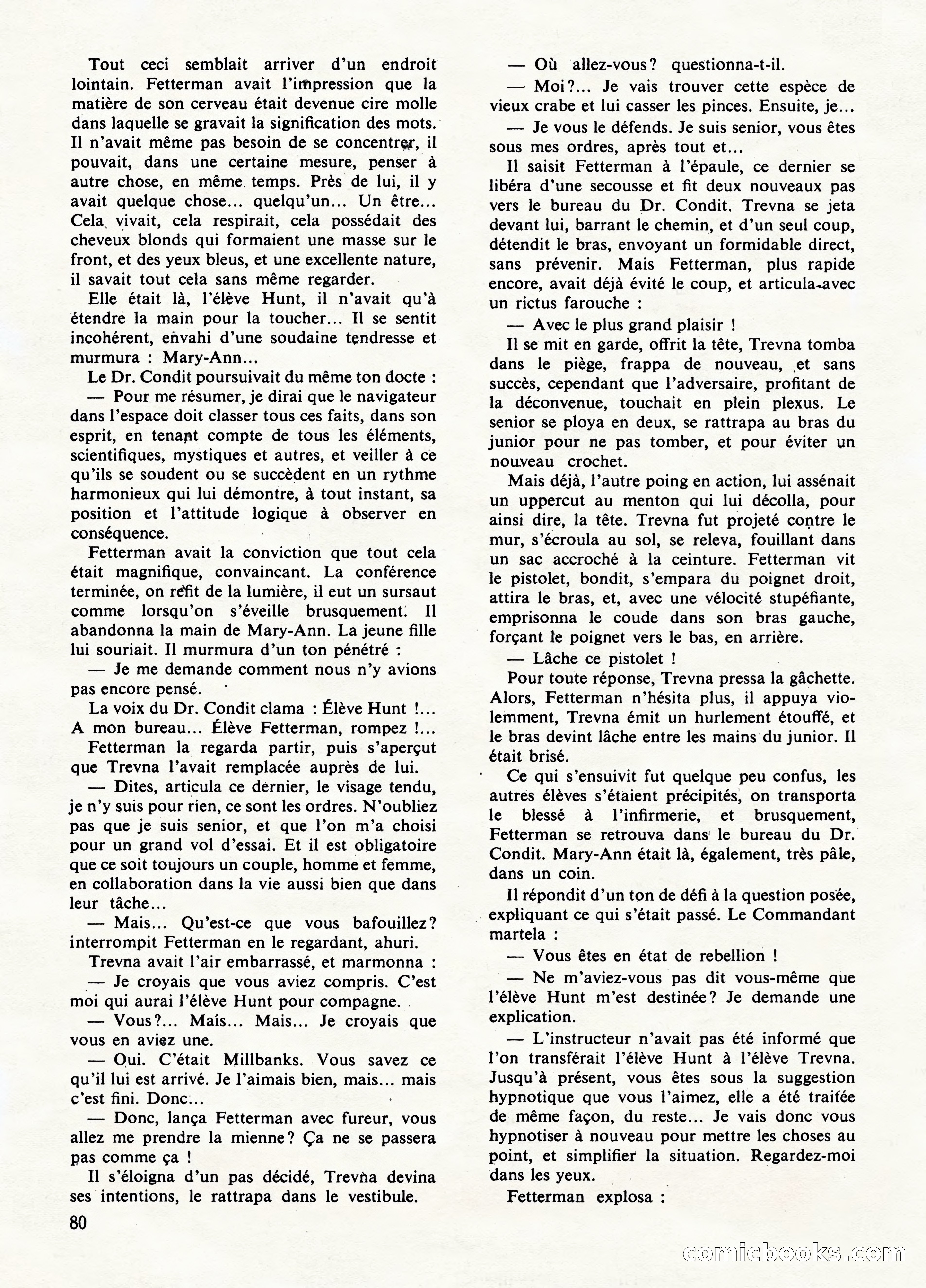 Super Policier Magazine, No. 1 — page 80 of 84