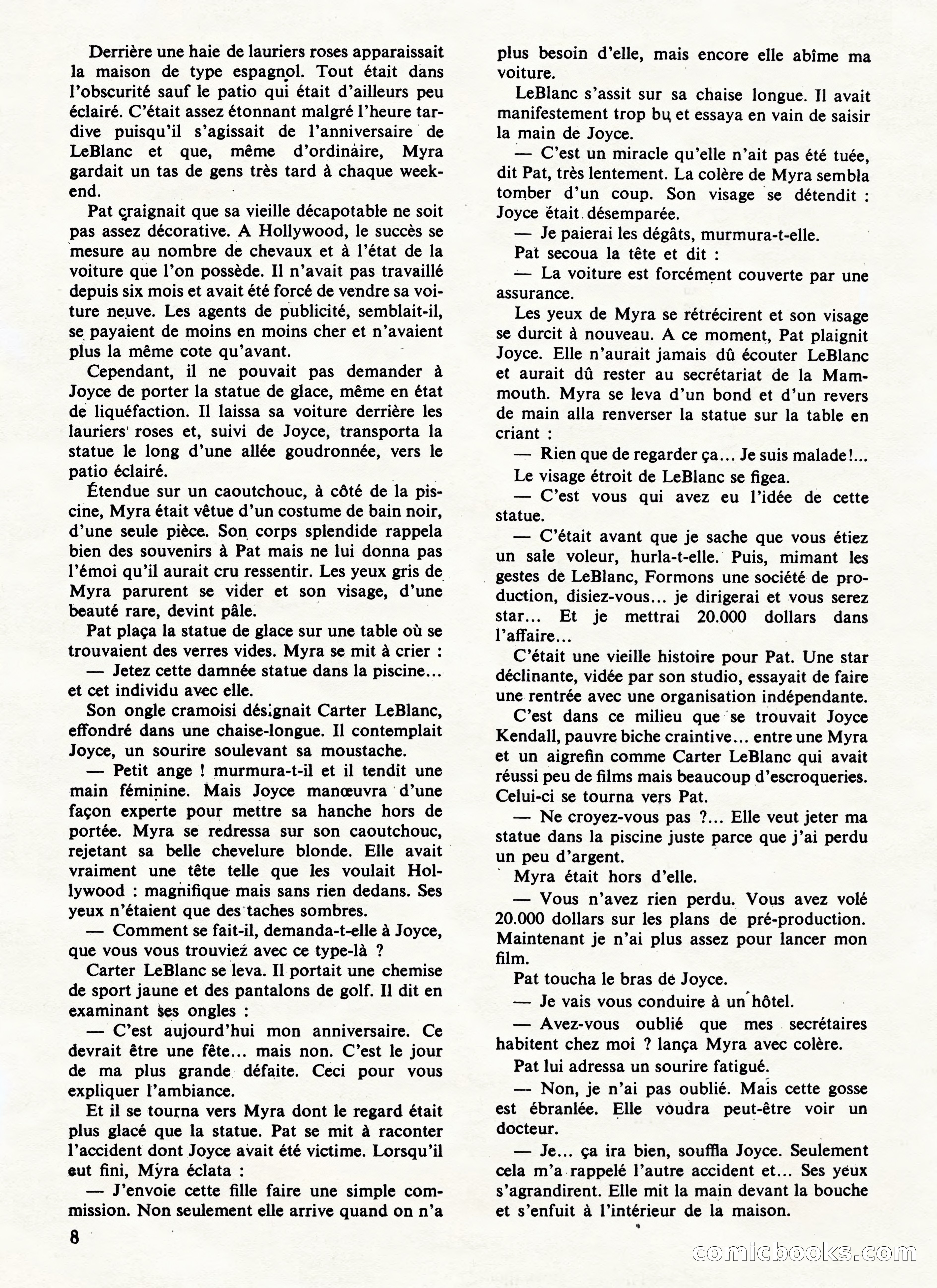 Super Policier Magazine, No. 2 — page 8 of 84