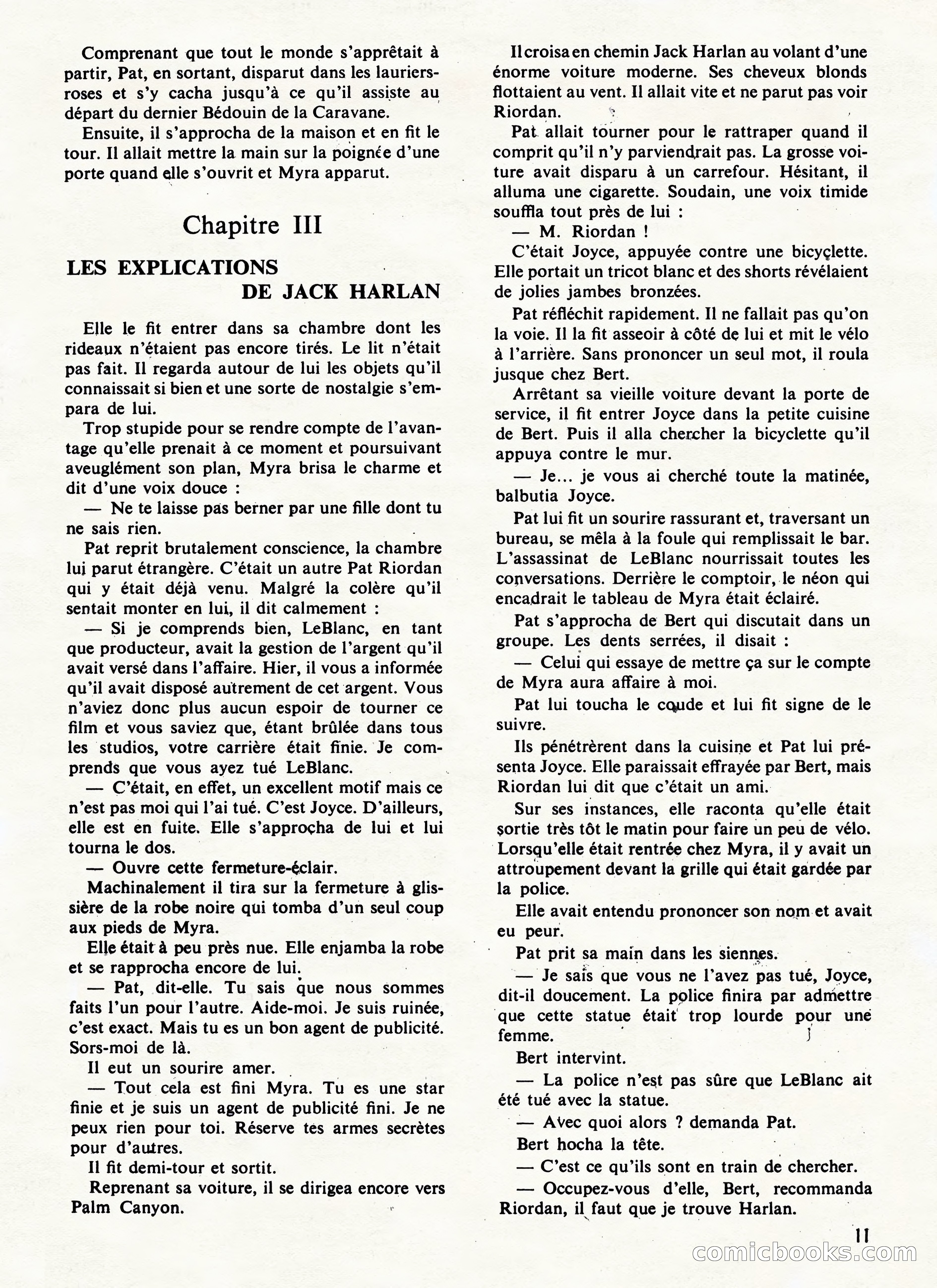 Super Policier Magazine, No. 2 — page 11 of 84