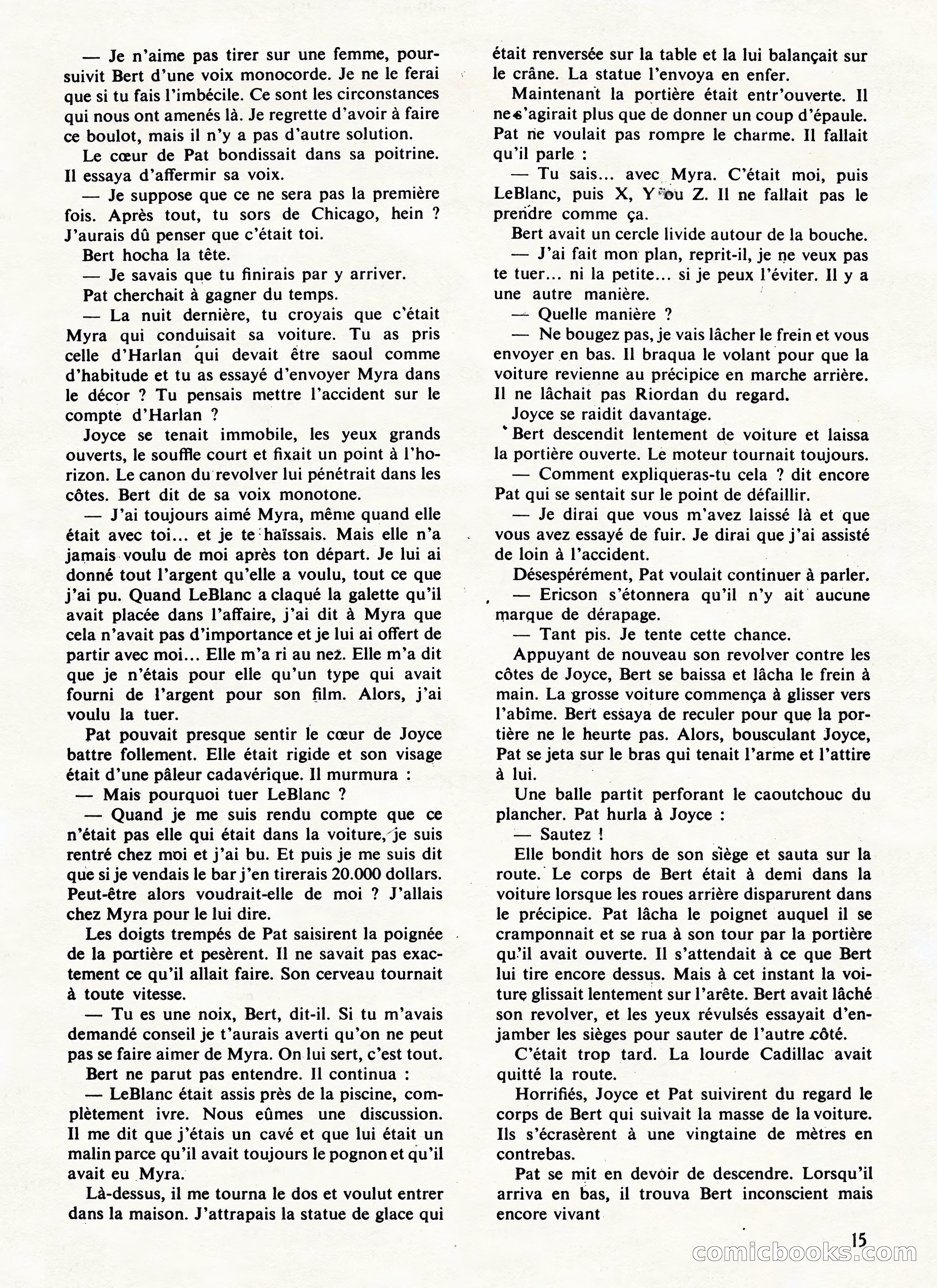 Super Policier Magazine, No. 2 — page 15 of 84