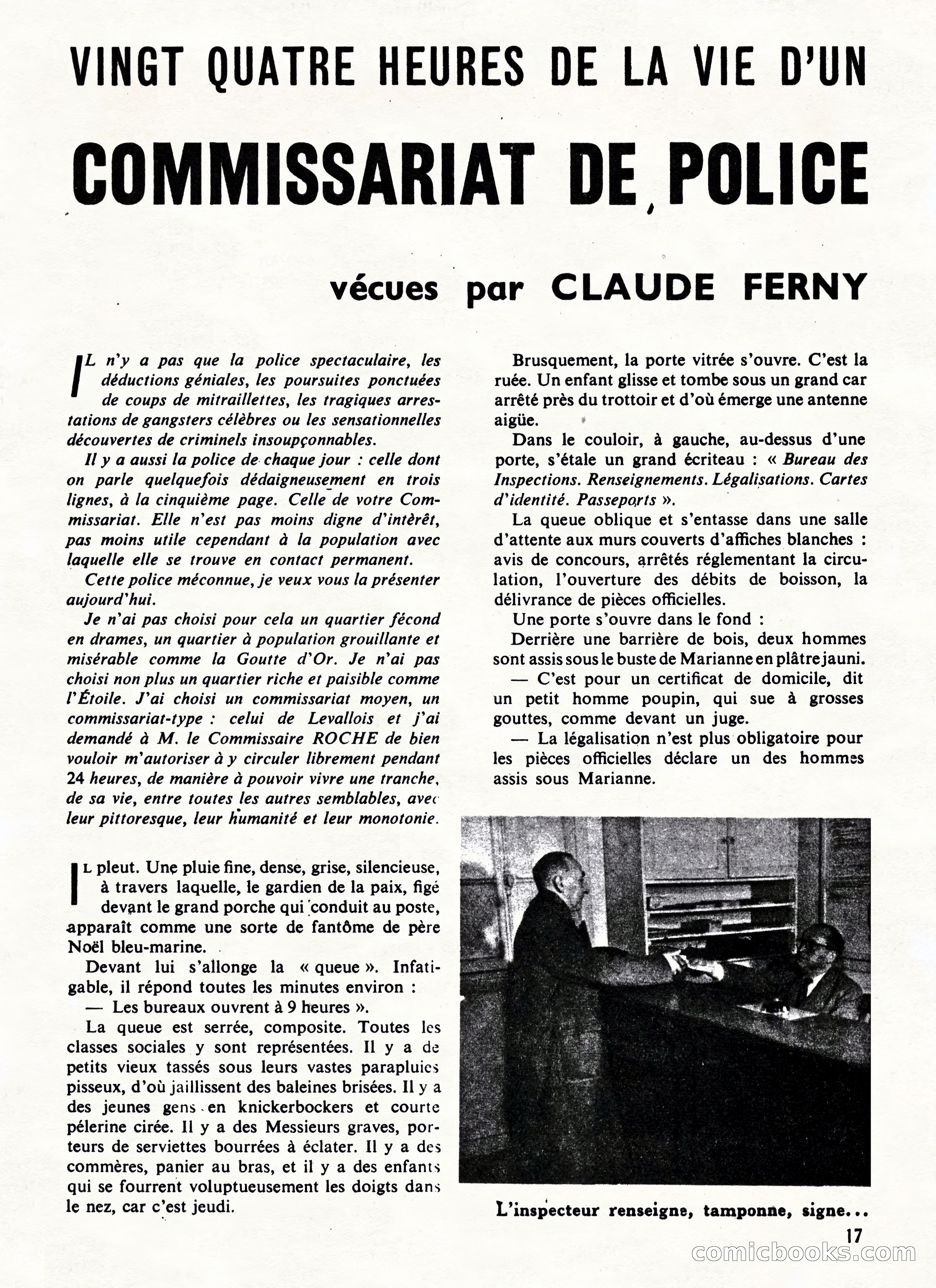 Super Policier Magazine, No. 2 — page 17 of 84