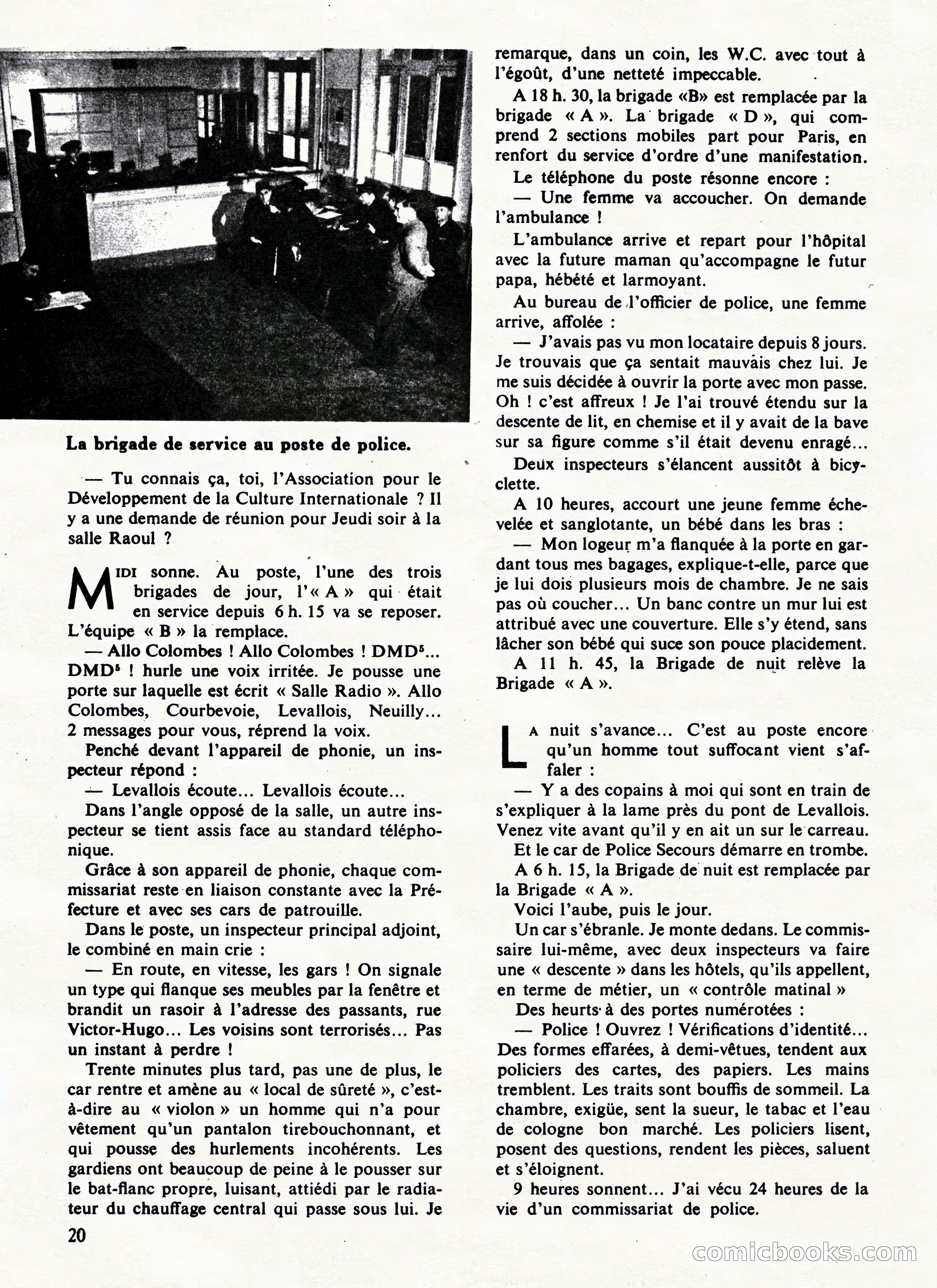 Super Policier Magazine, No. 2 — page 20 of 84