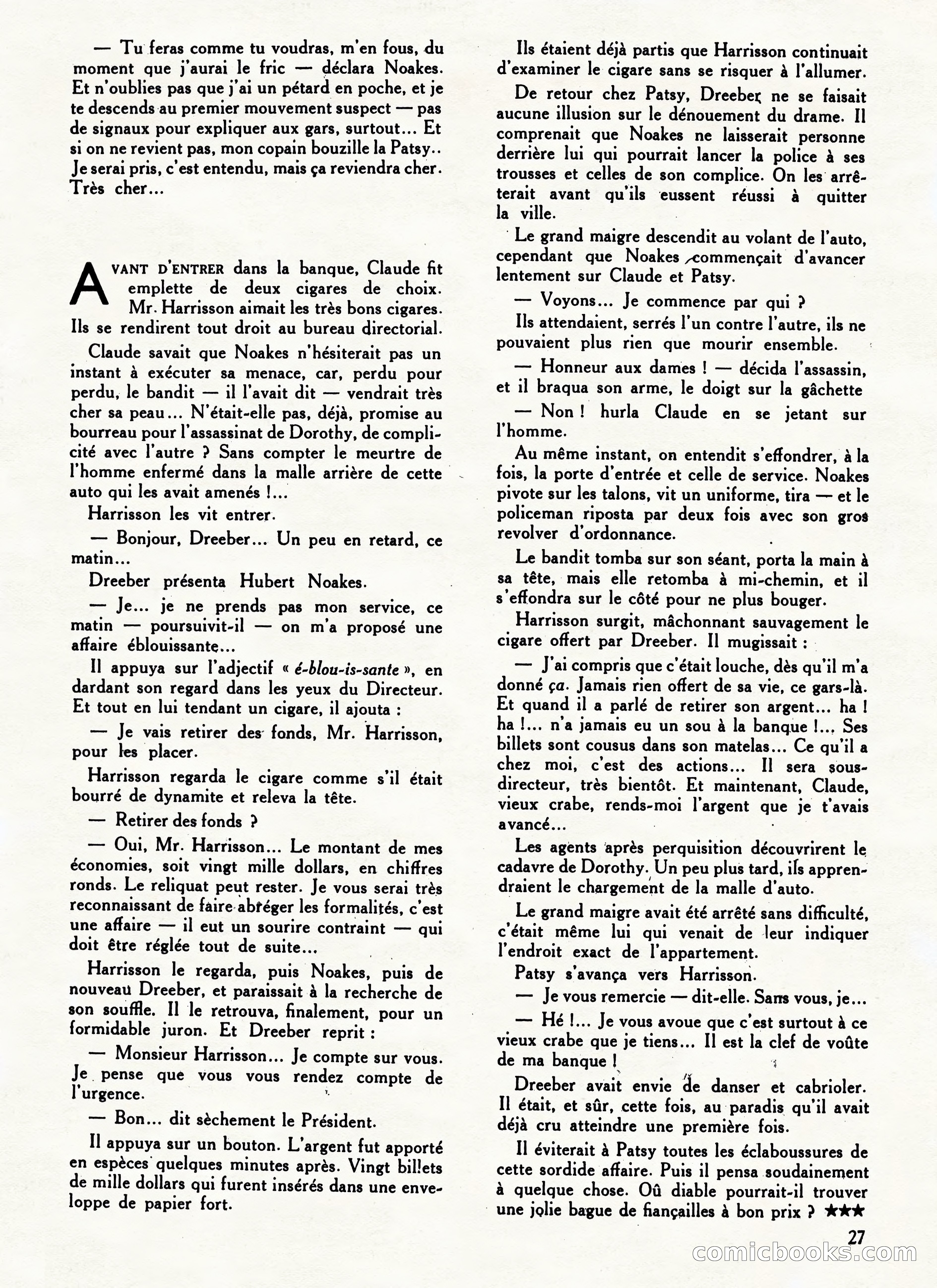 Super Policier Magazine, No. 2 — page 27 of 84