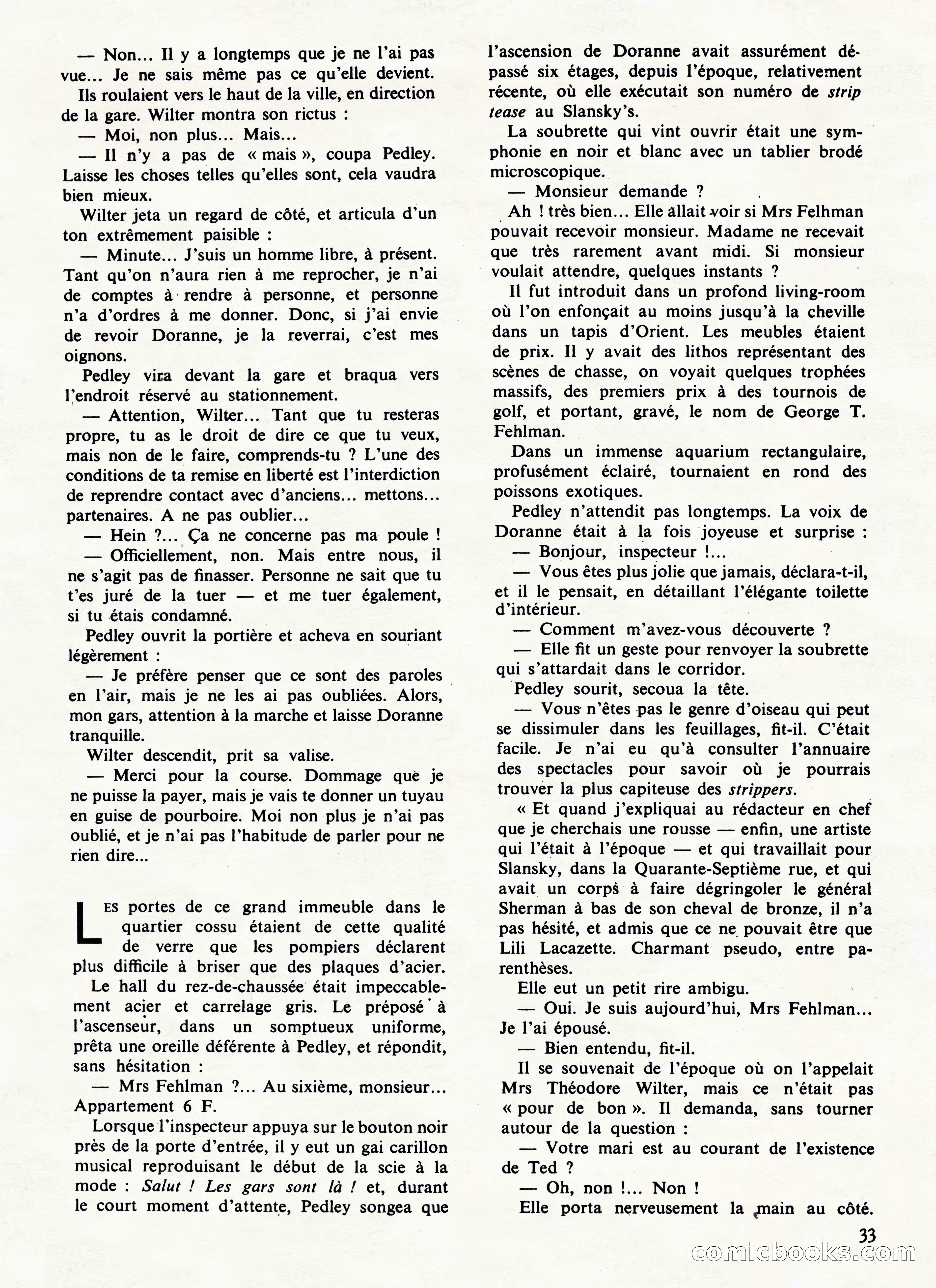 Super Policier Magazine, No. 2 — page 33 of 84