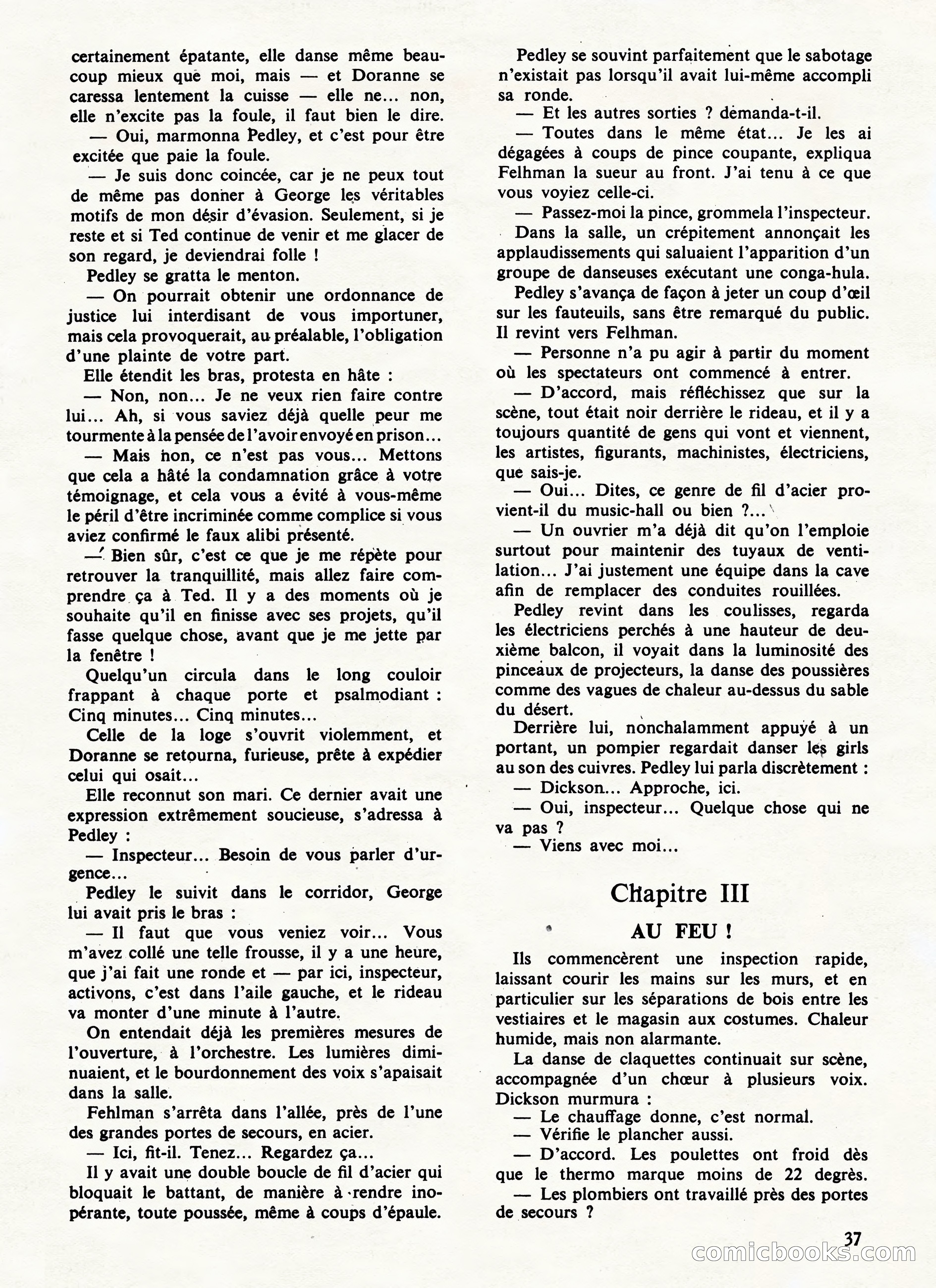 Super Policier Magazine, No. 2 — page 37 of 84