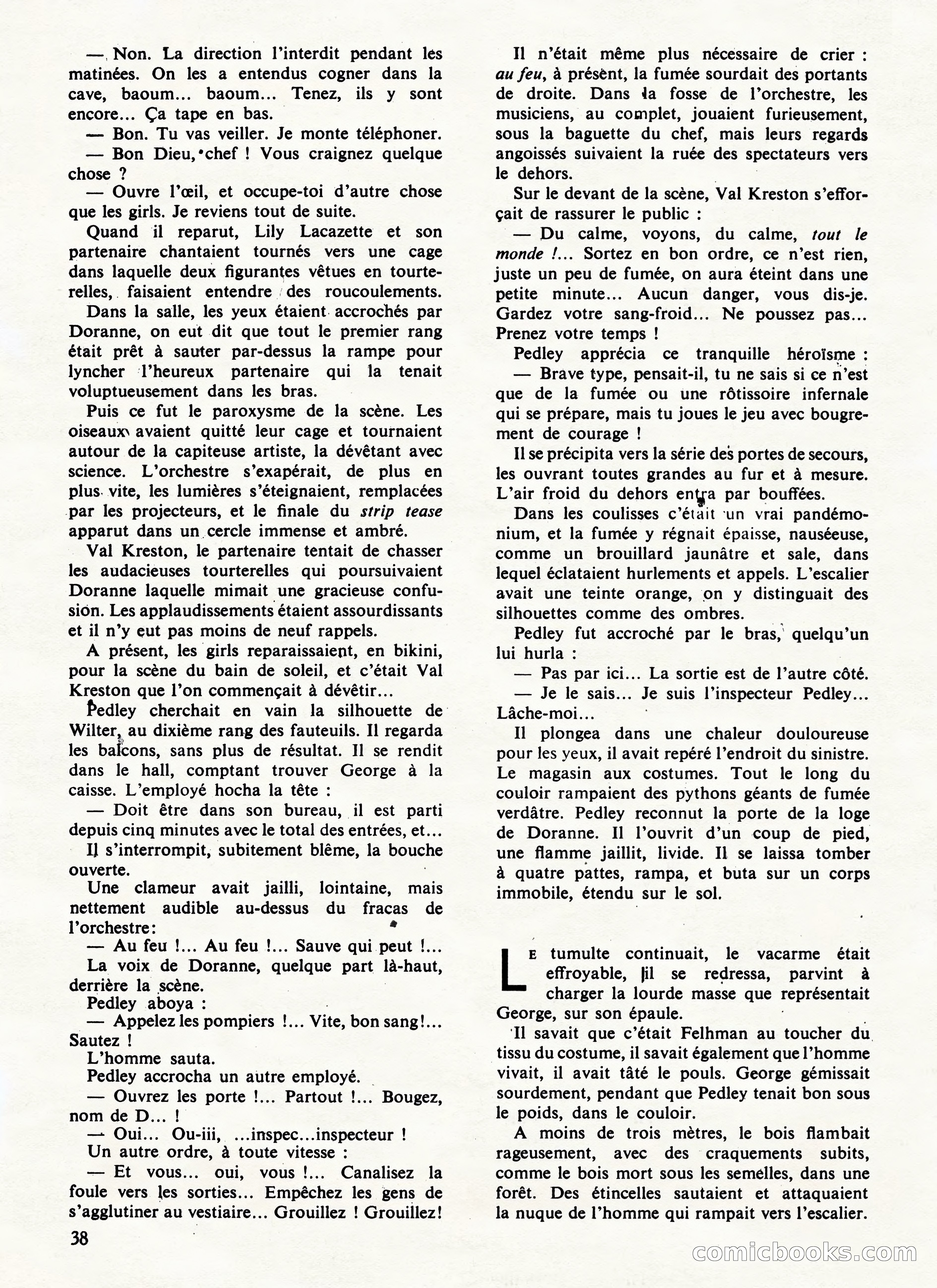 Super Policier Magazine, No. 2 — page 38 of 84