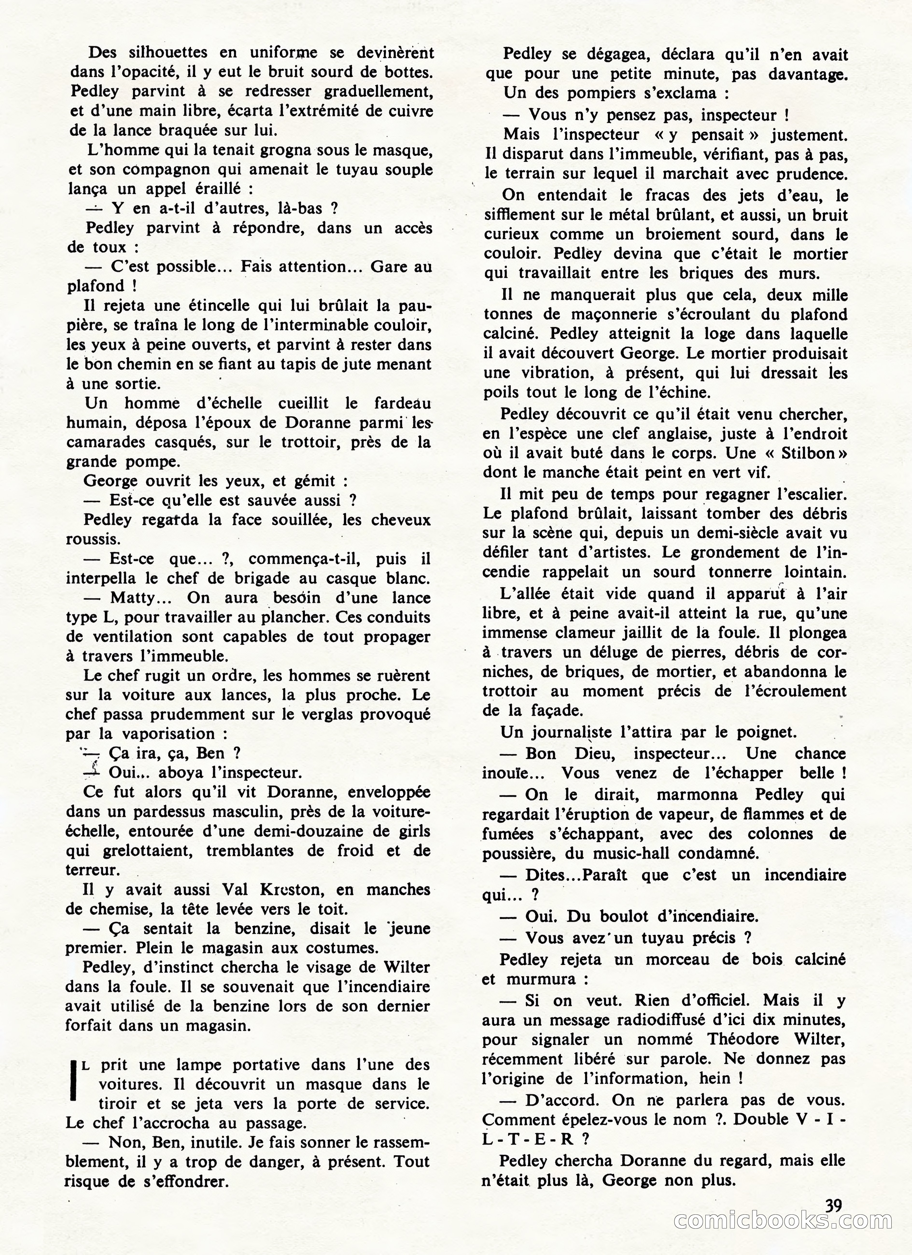 Super Policier Magazine, No. 2 — page 39 of 84