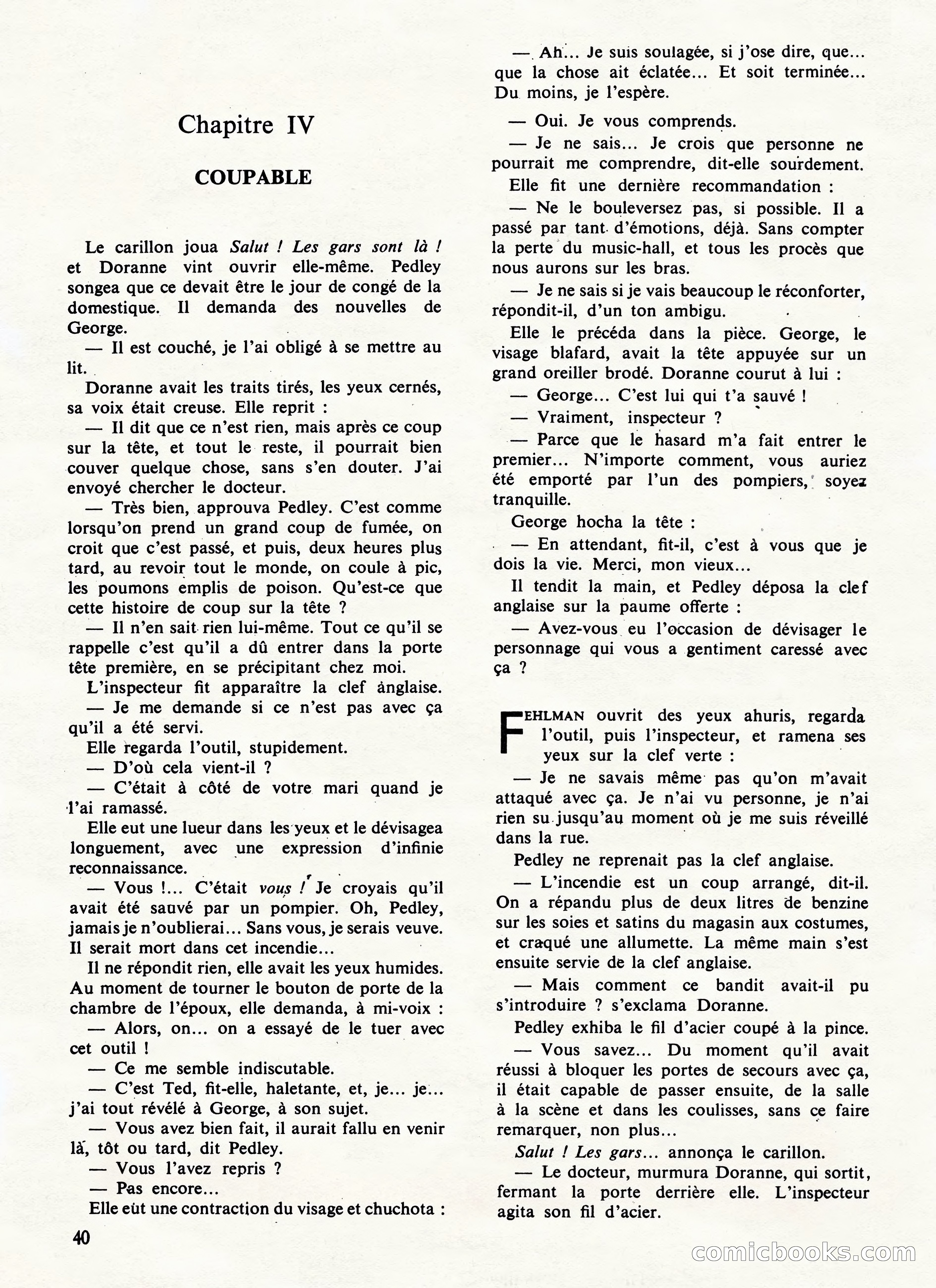 Super Policier Magazine, No. 2 — page 40 of 84