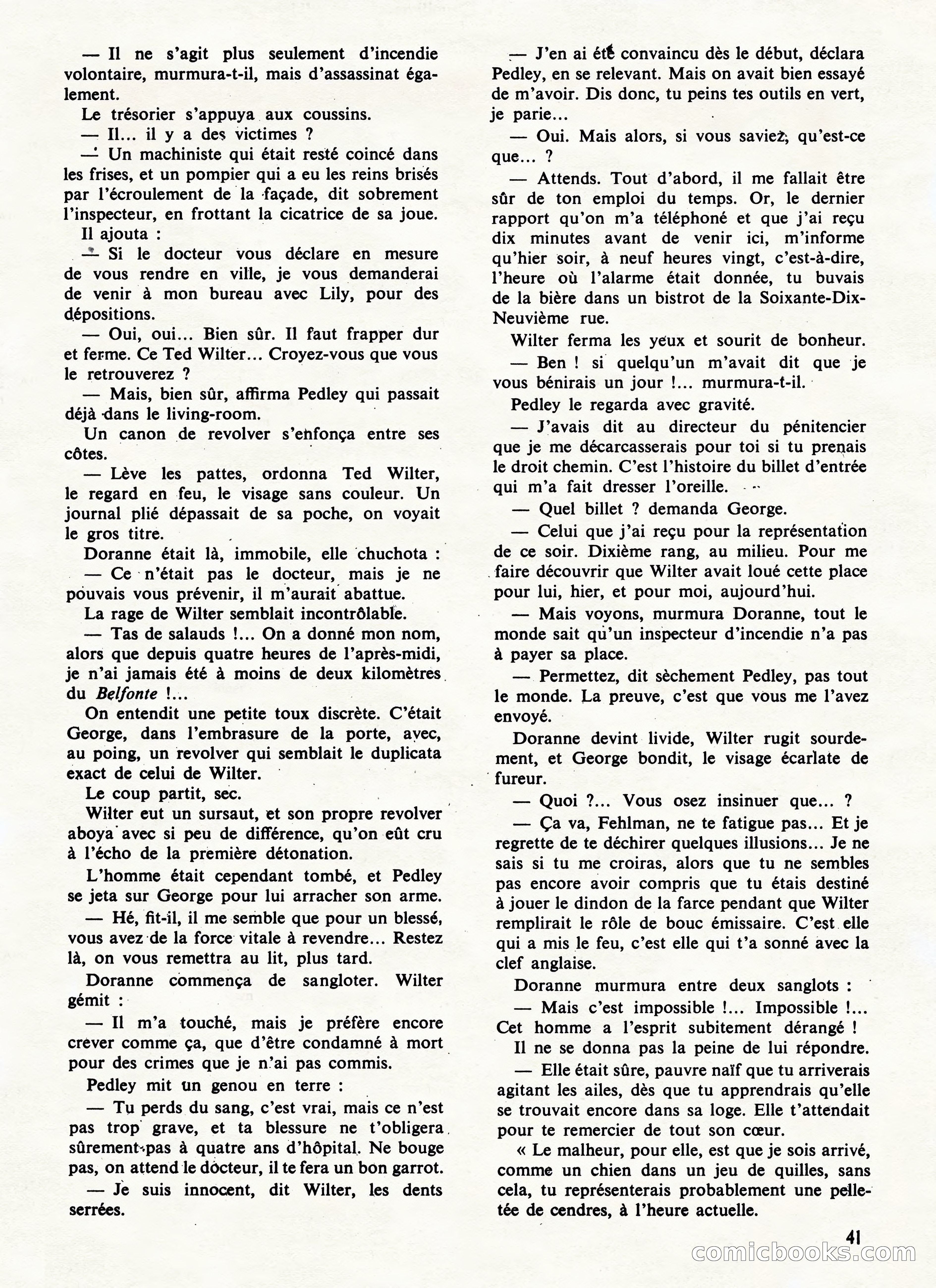Super Policier Magazine, No. 2 — page 41 of 84