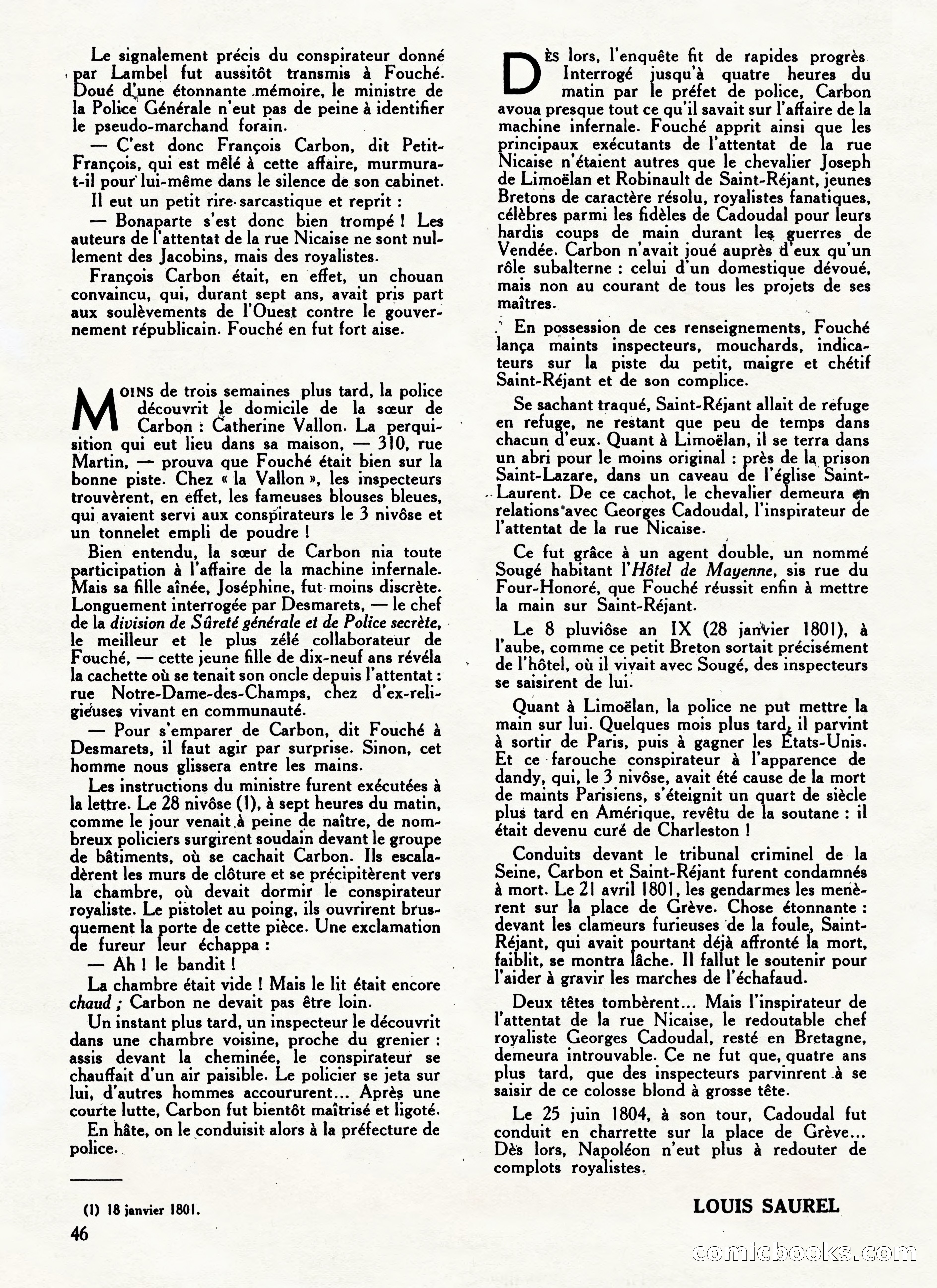 Super Policier Magazine, No. 2 — page 46 of 84