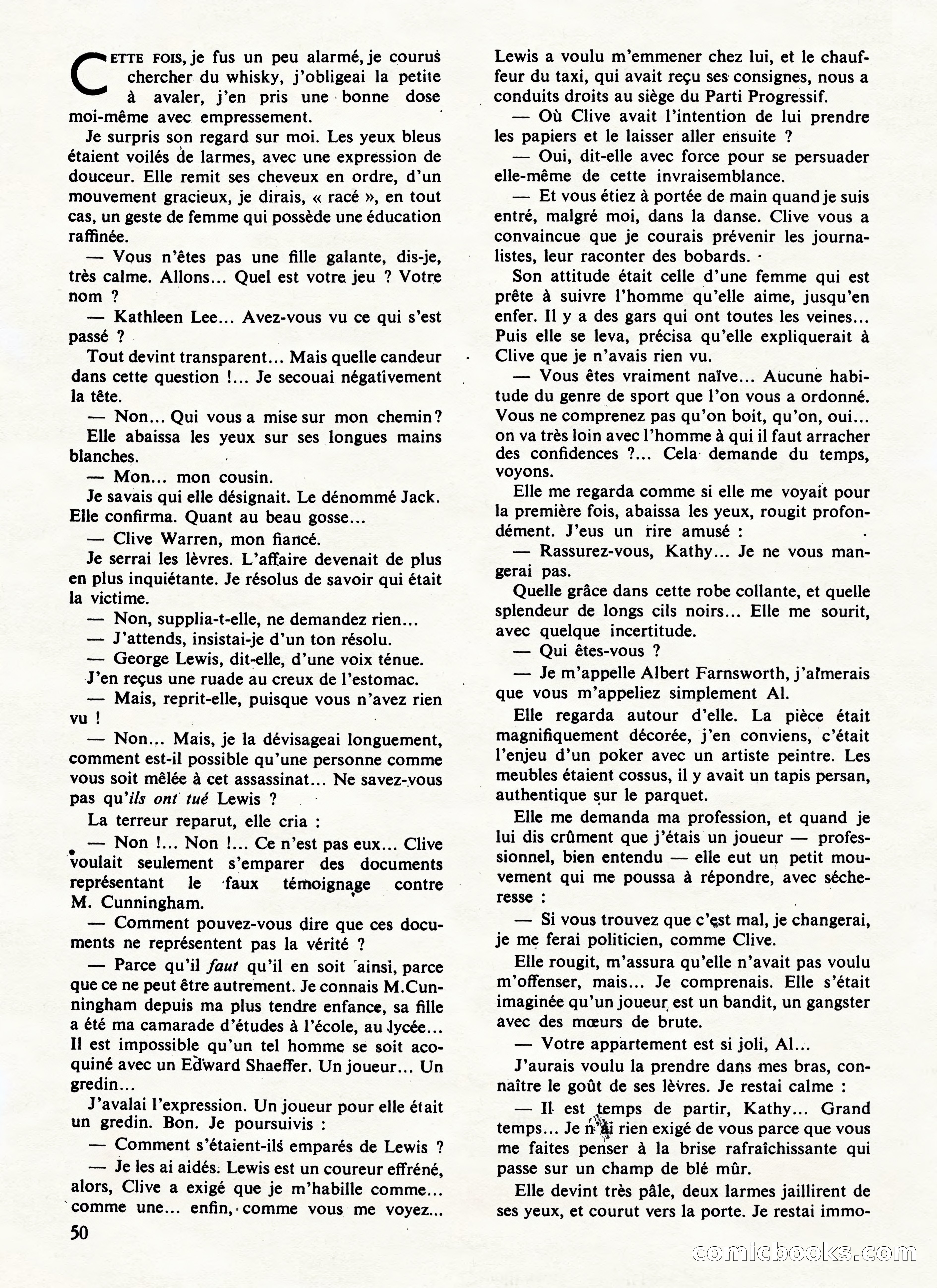 Super Policier Magazine, No. 2 — page 50 of 84