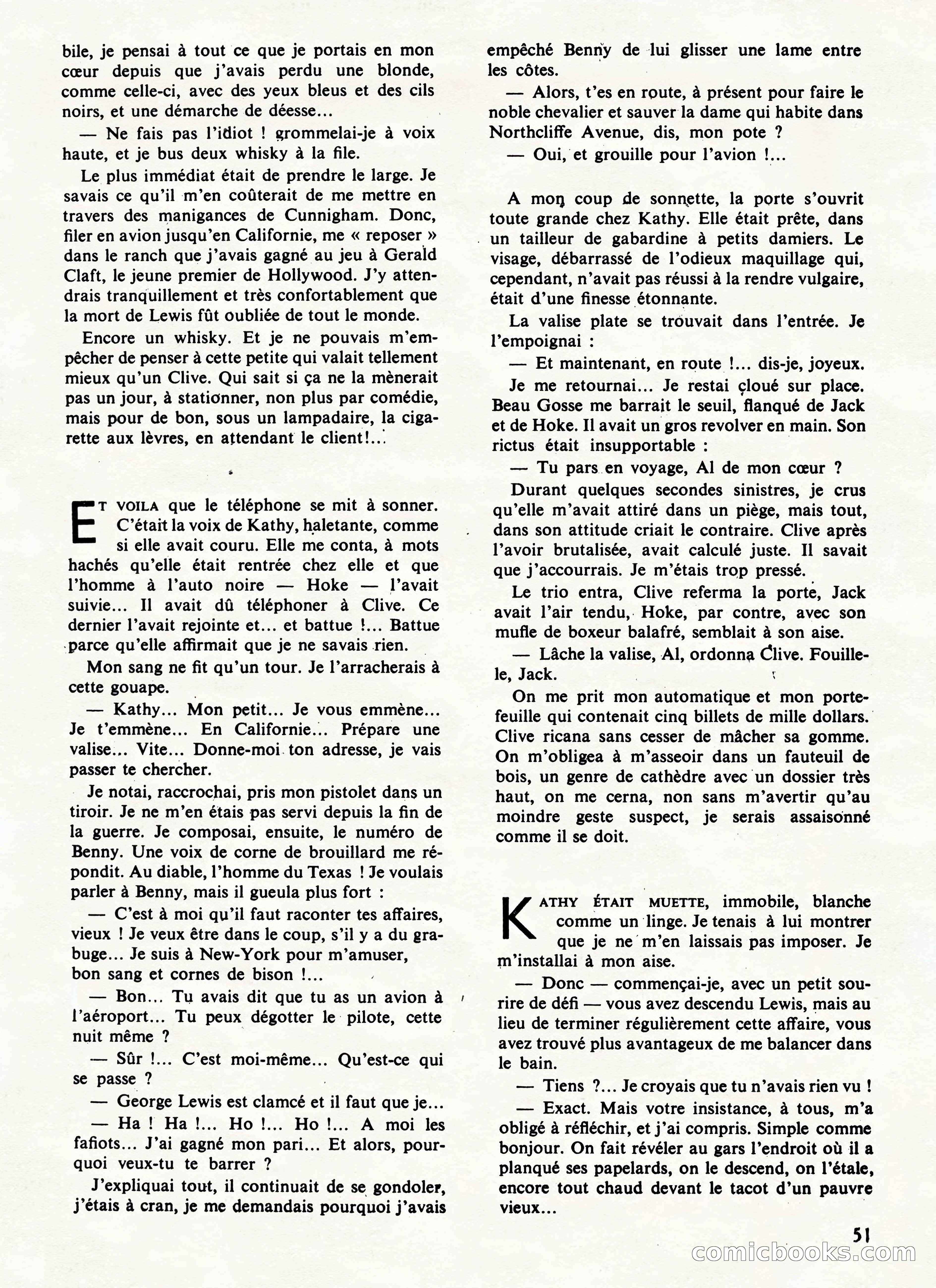 Super Policier Magazine, No. 2 — page 51 of 84