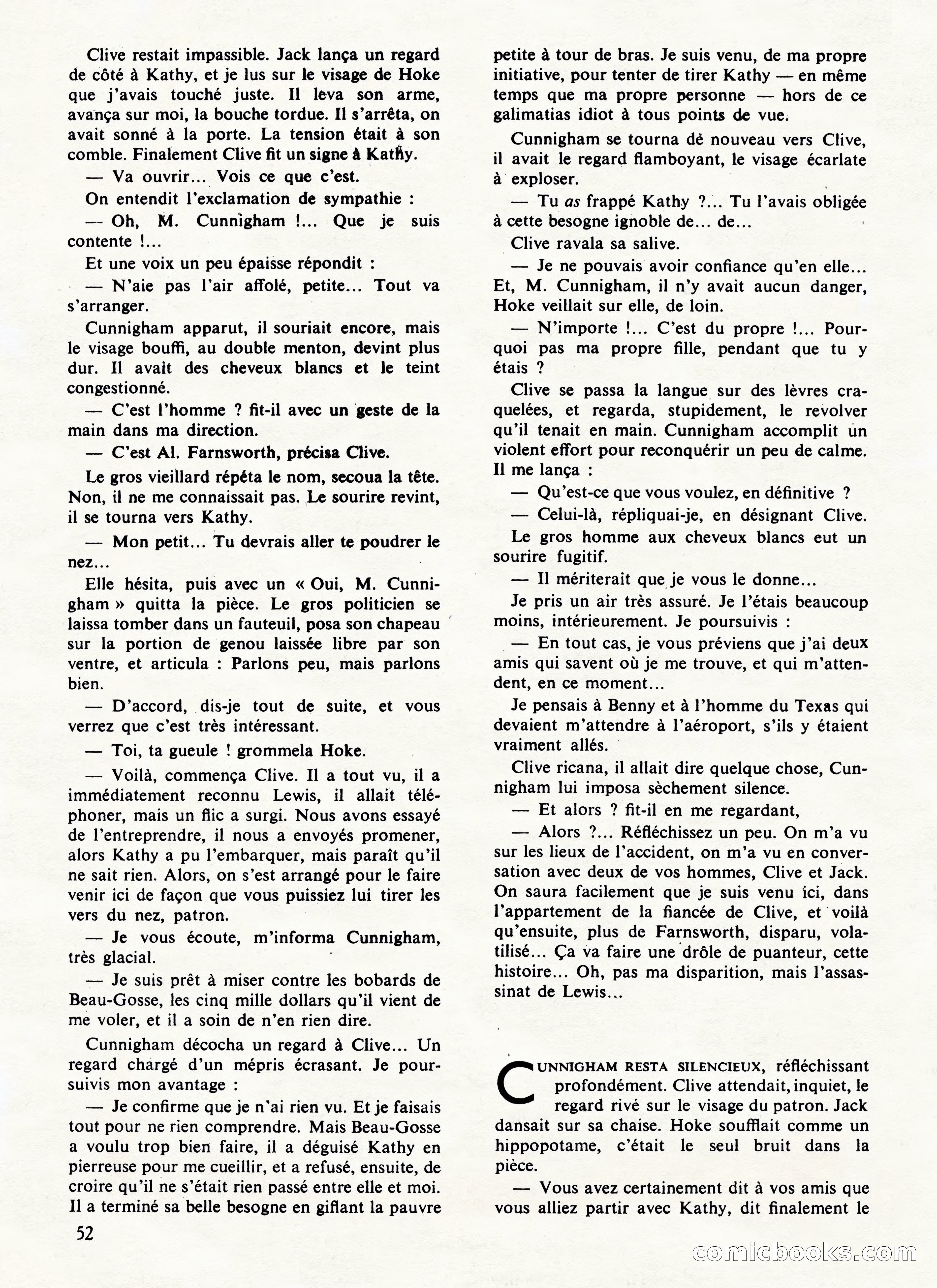 Super Policier Magazine, No. 2 — page 52 of 84