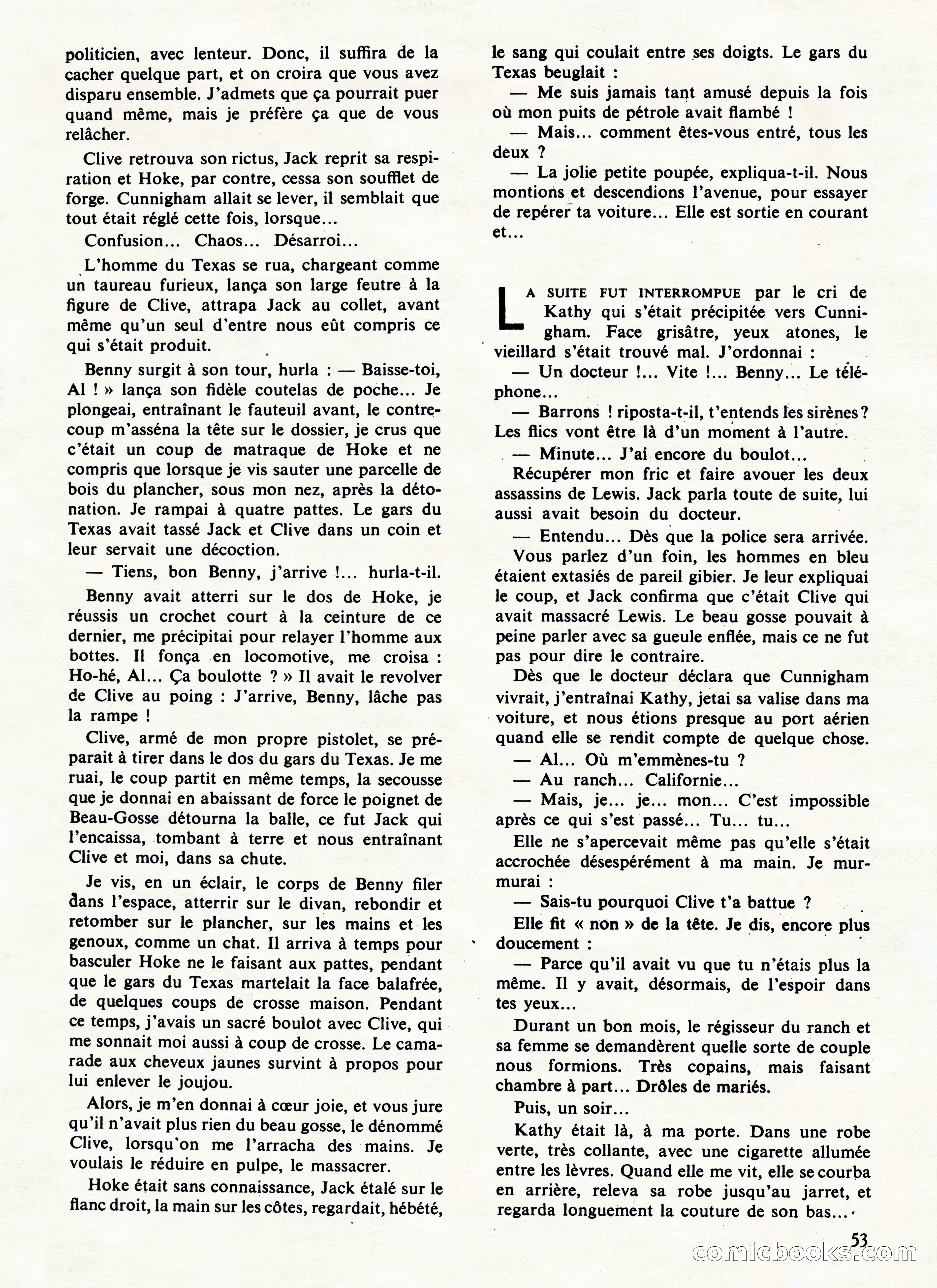 Super Policier Magazine, No. 2 — page 53 of 84