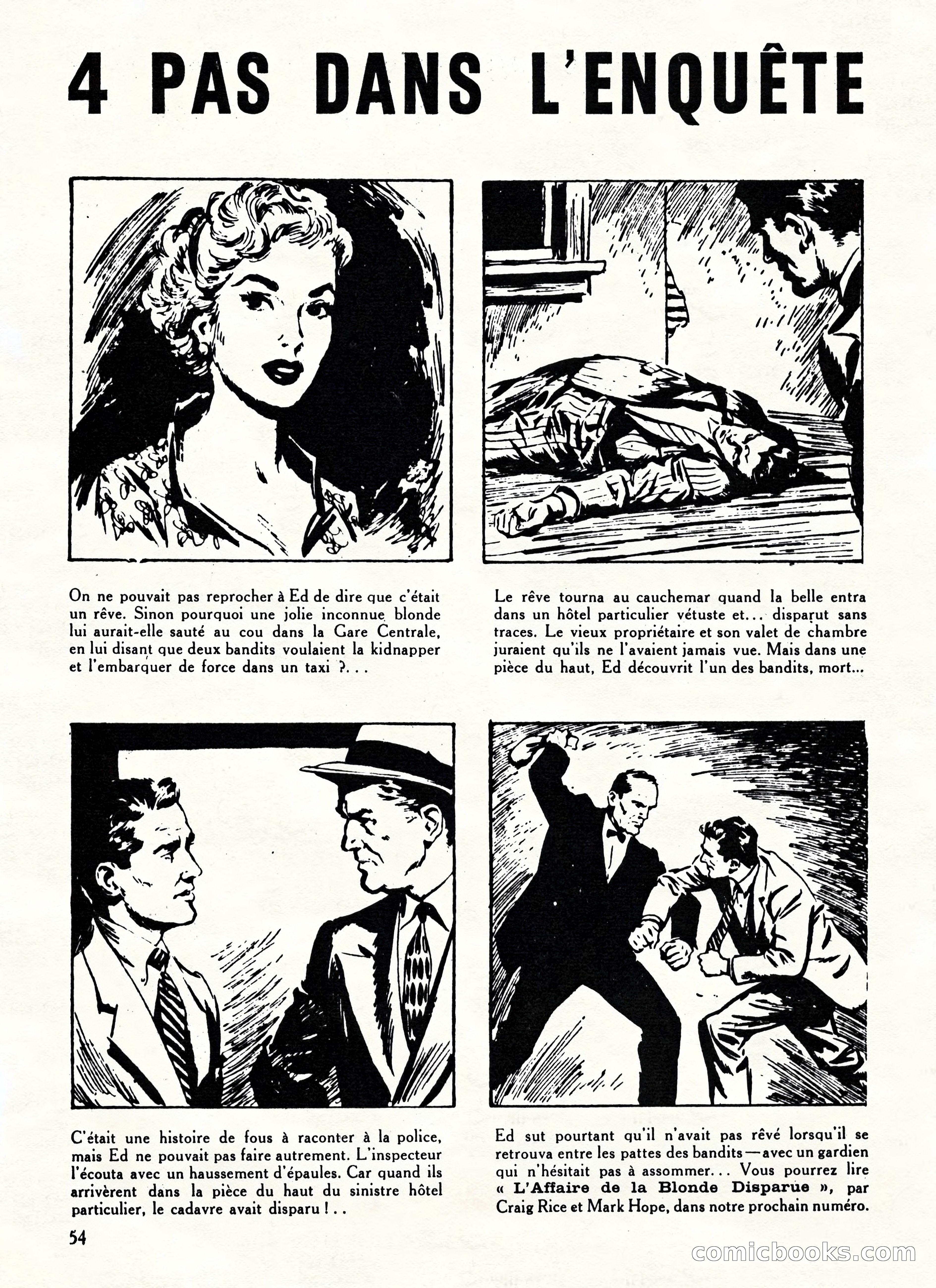 Super Policier Magazine, No. 2 — page 54 of 84