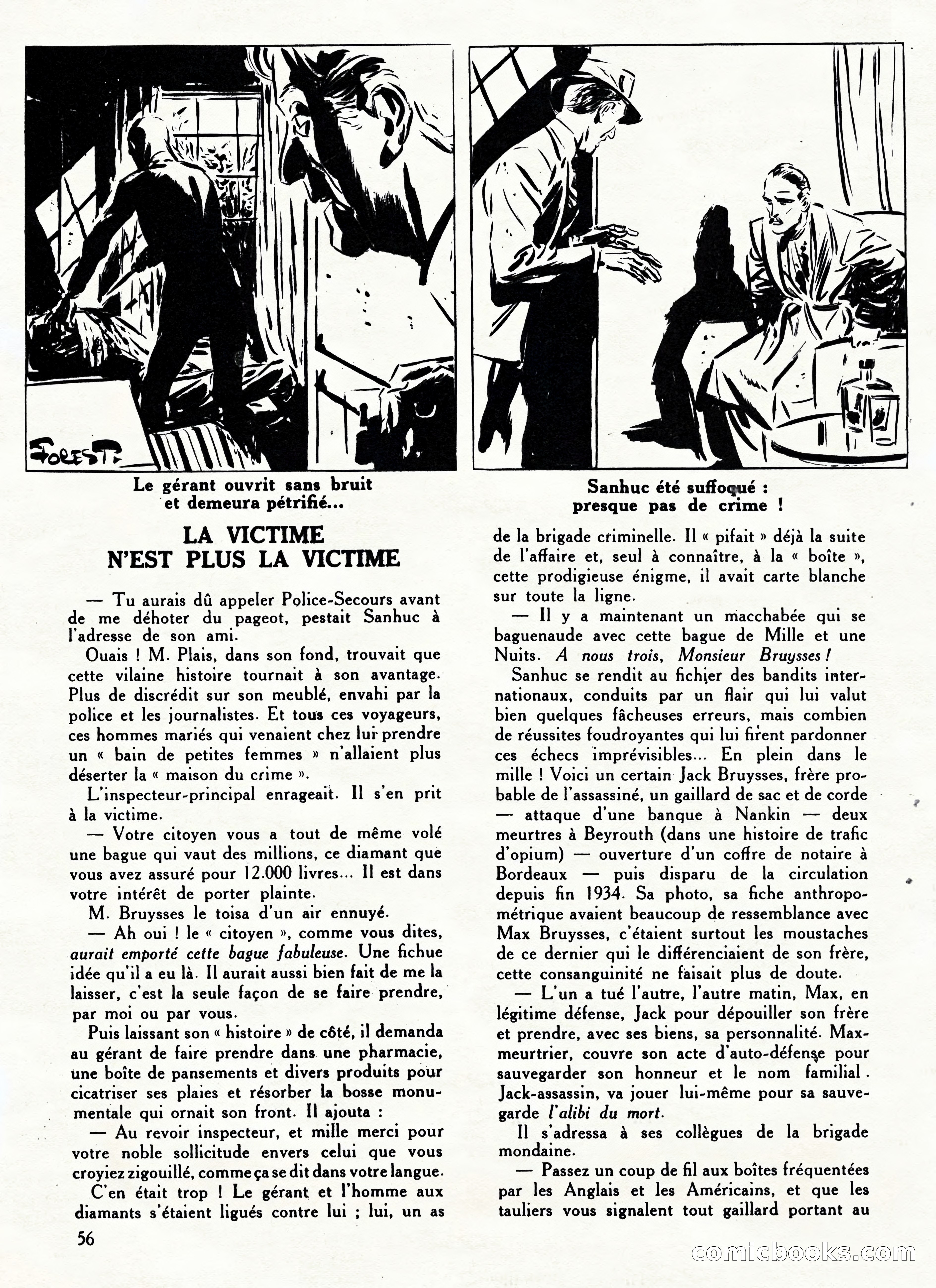 Super Policier Magazine, No. 2 — page 56 of 84