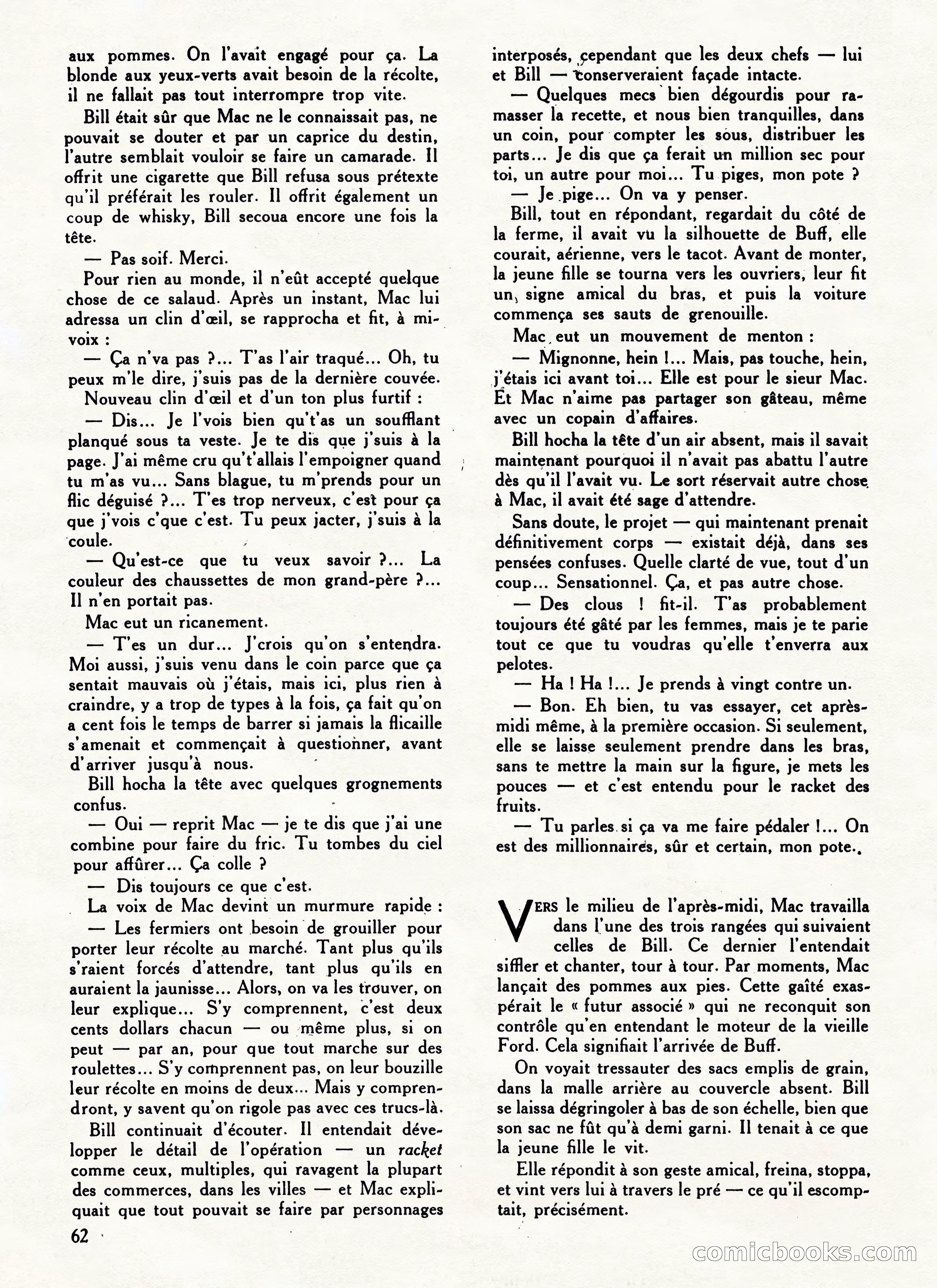 Super Policier Magazine, No. 2 — page 62 of 84