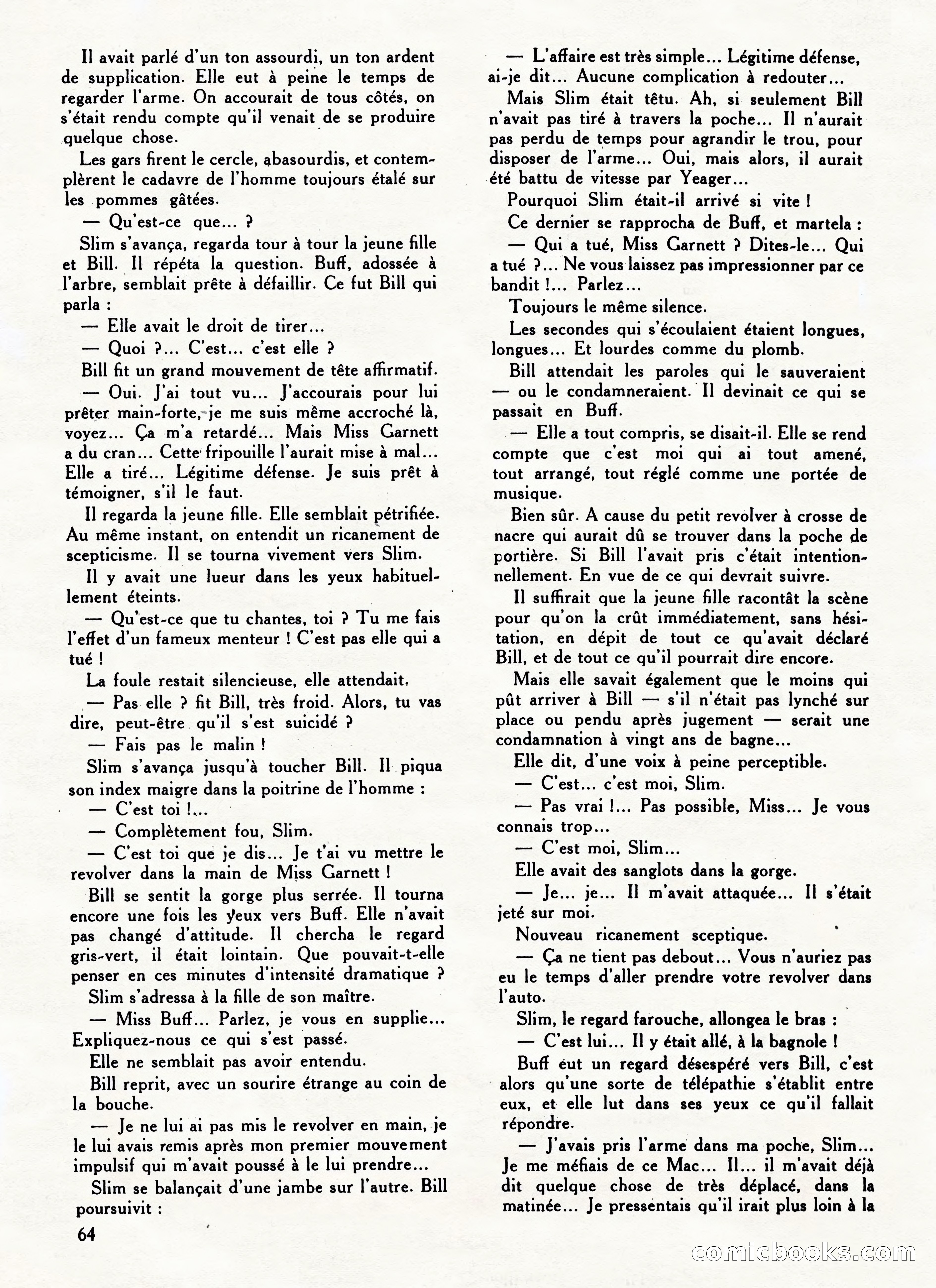 Super Policier Magazine, No. 2 — page 64 of 84