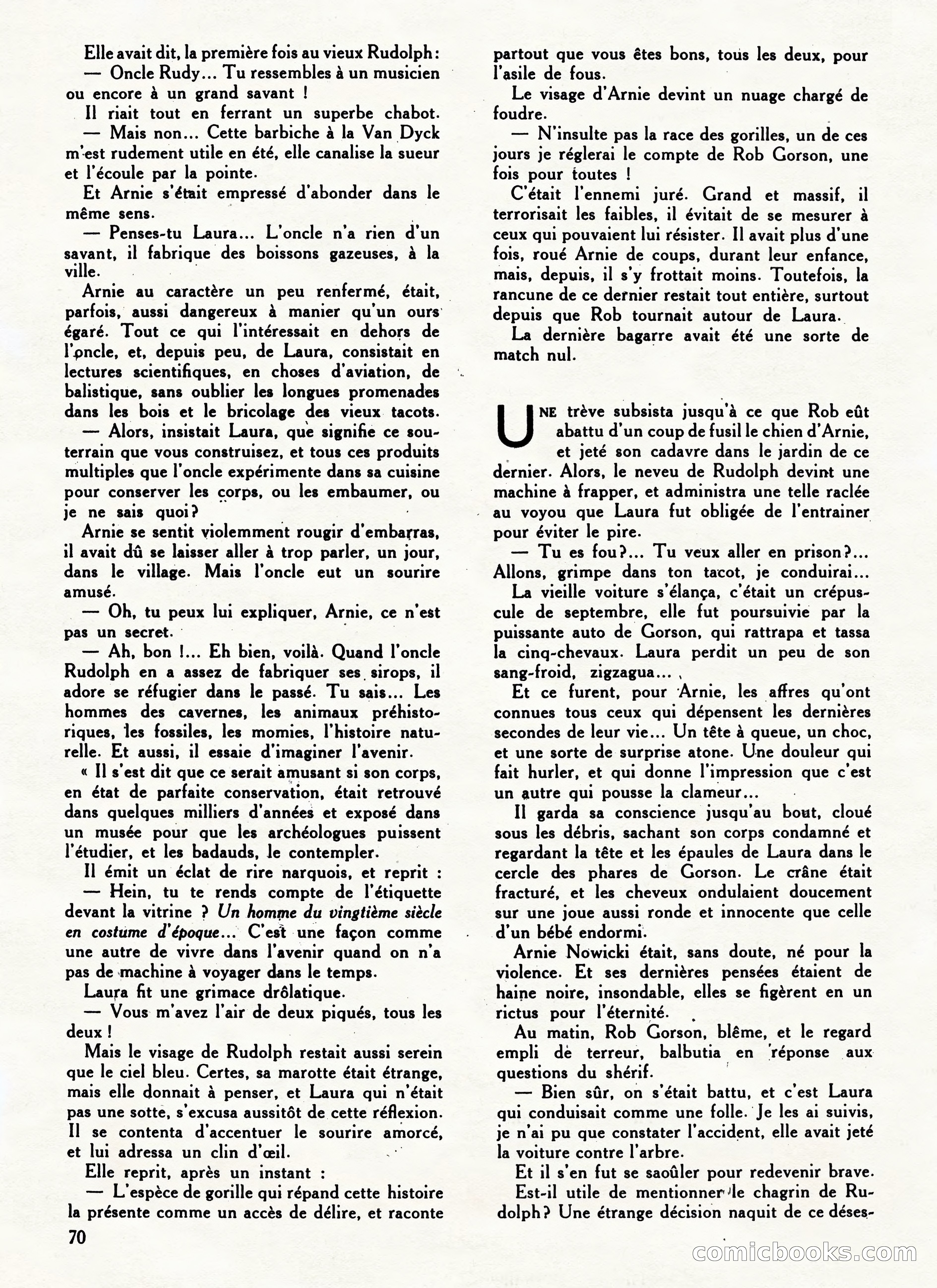 Super Policier Magazine, No. 2 — page 70 of 84