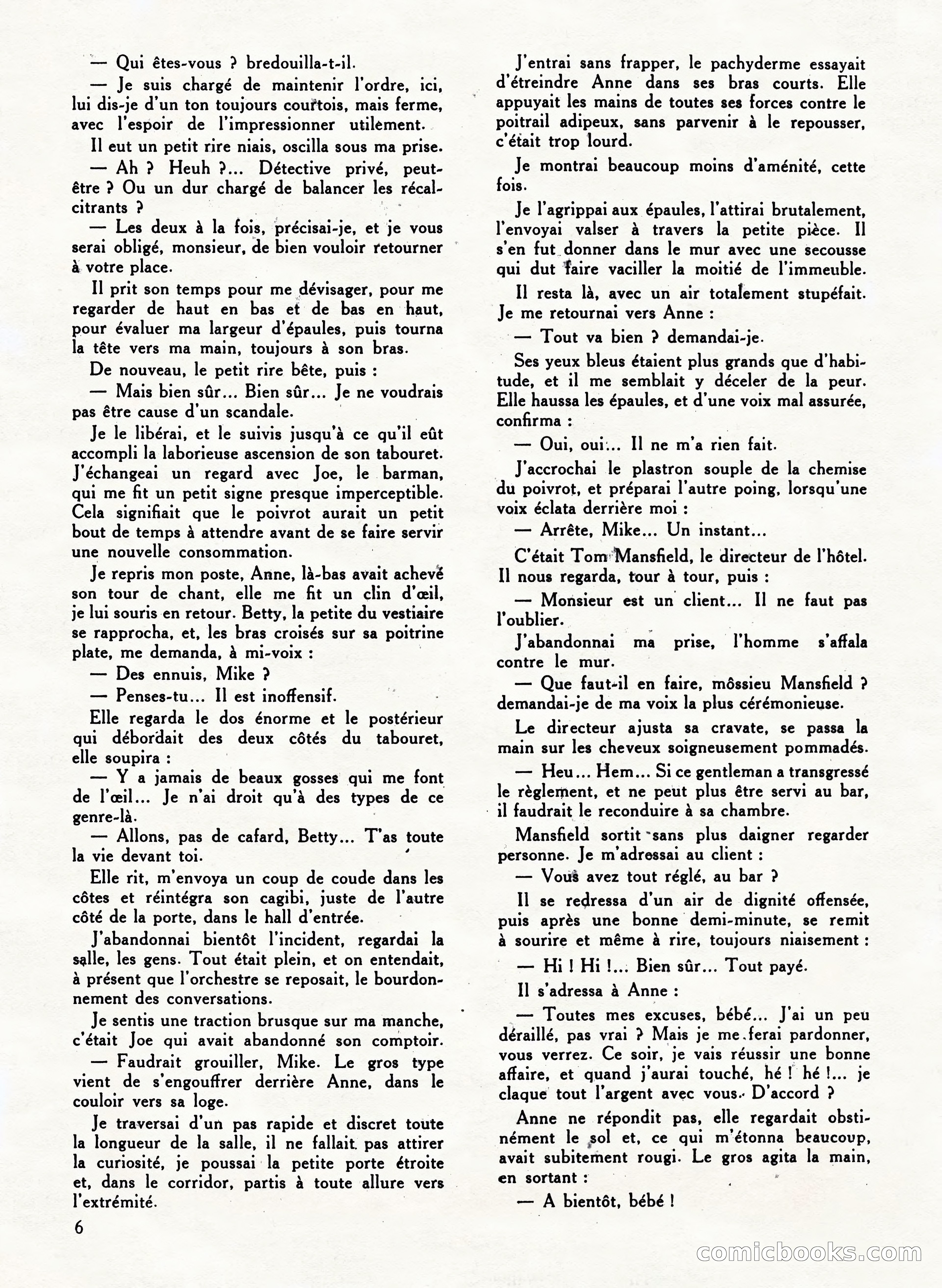 Super Policier Magazine, Issue 3 — page 6 of 84