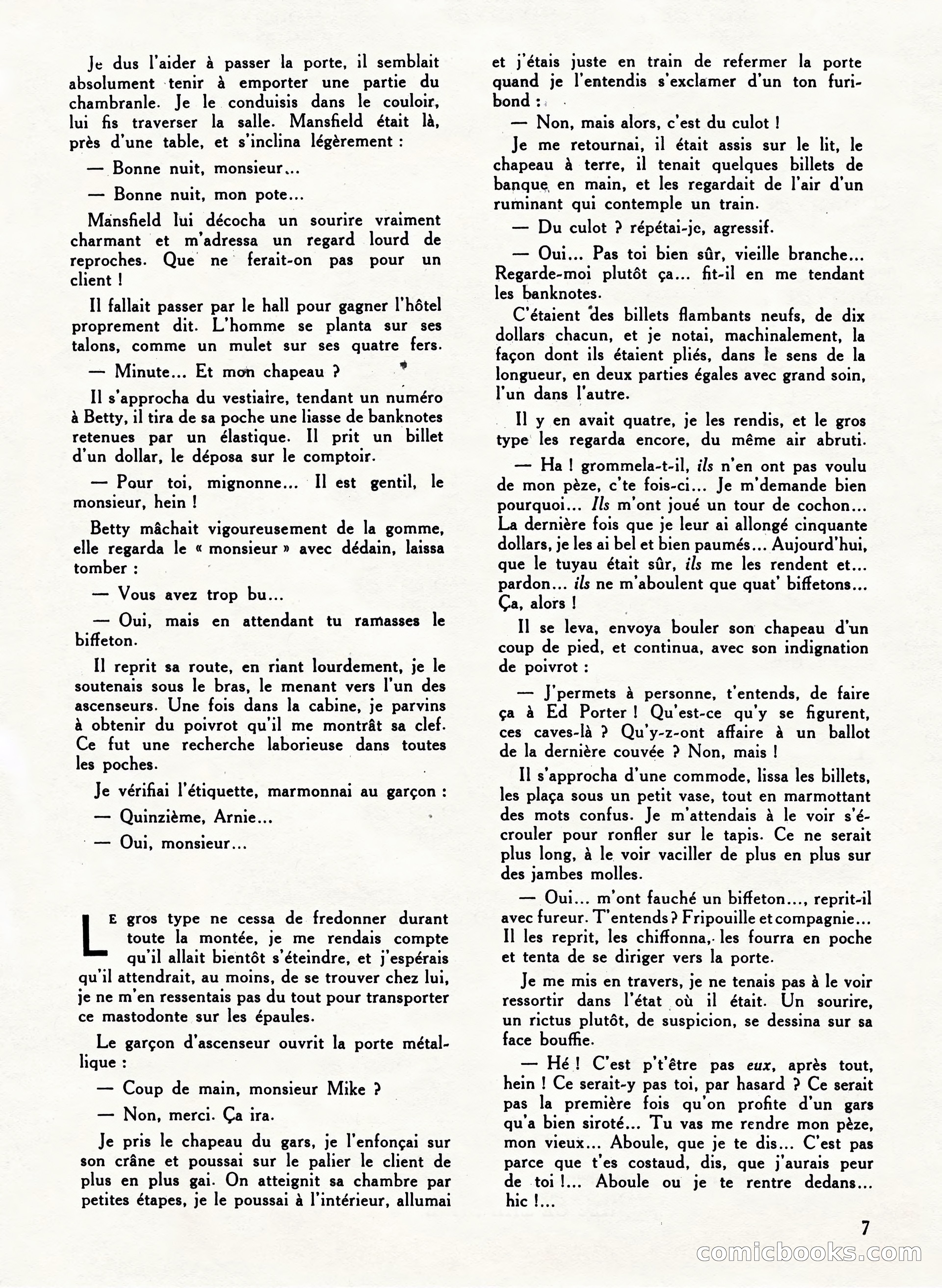 Super Policier Magazine, Issue 3 — page 7 of 84