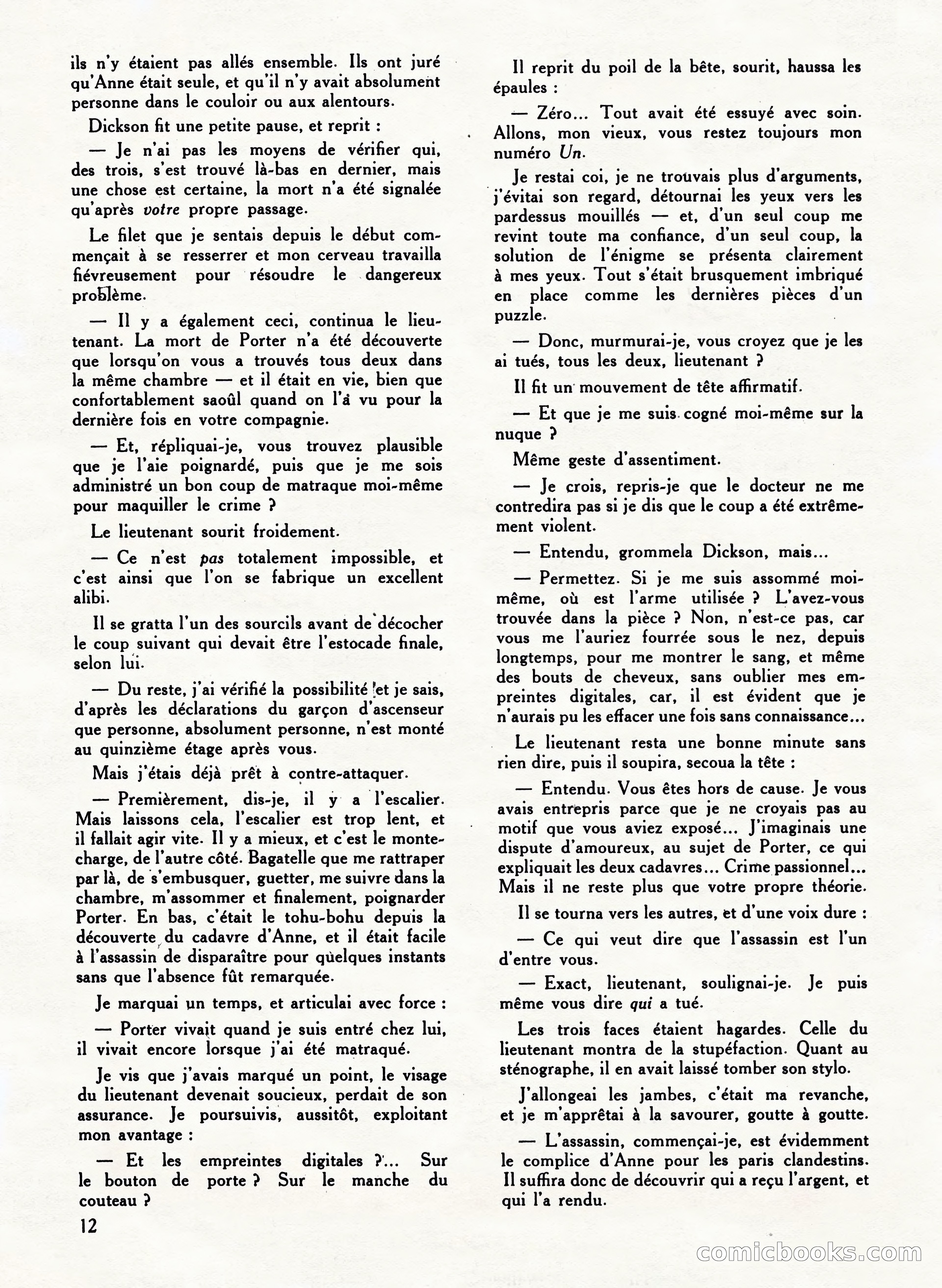 Super Policier Magazine, Issue 3 — page 12 of 84