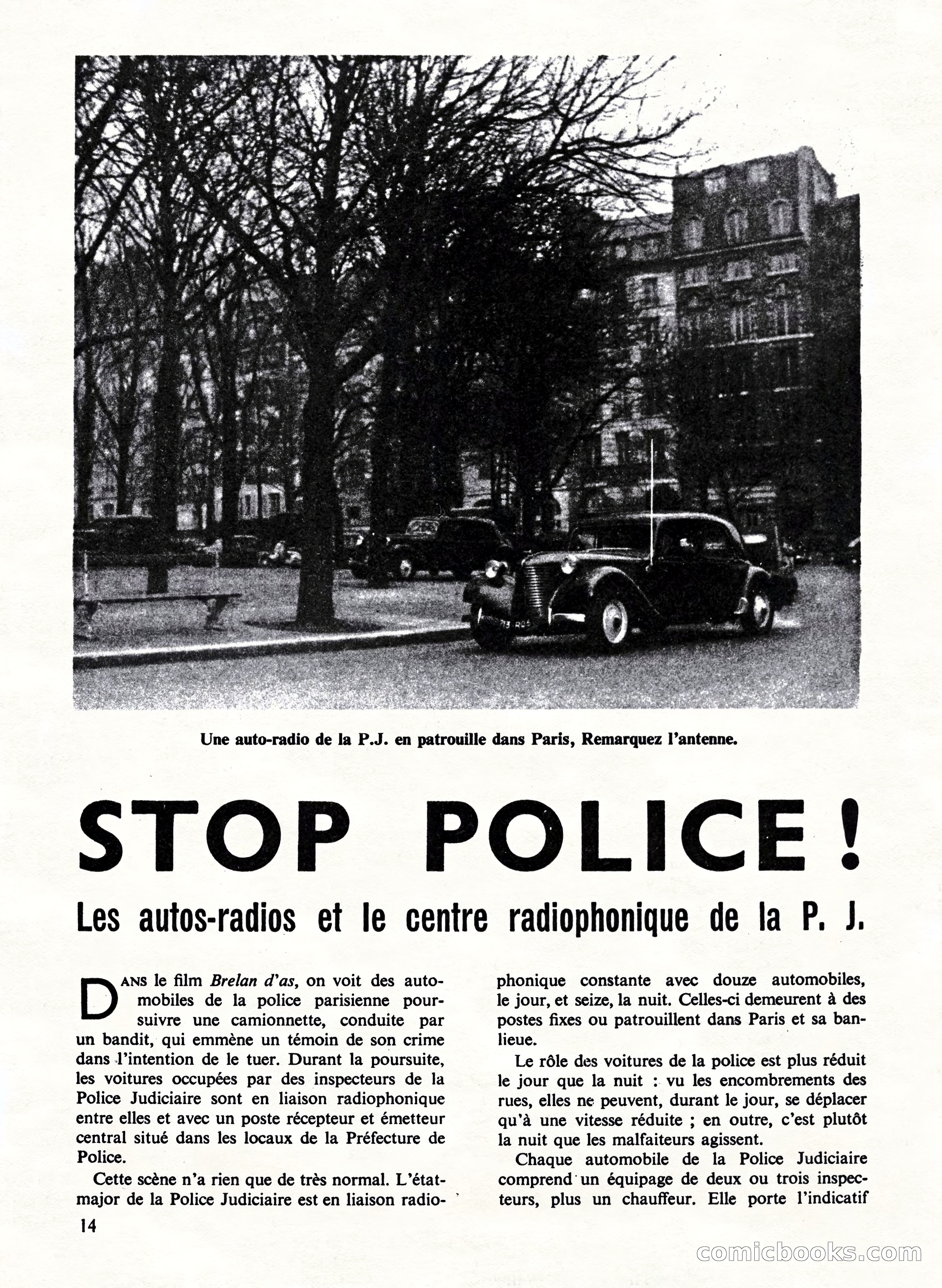 Super Policier Magazine, Issue 3 — page 14 of 84
