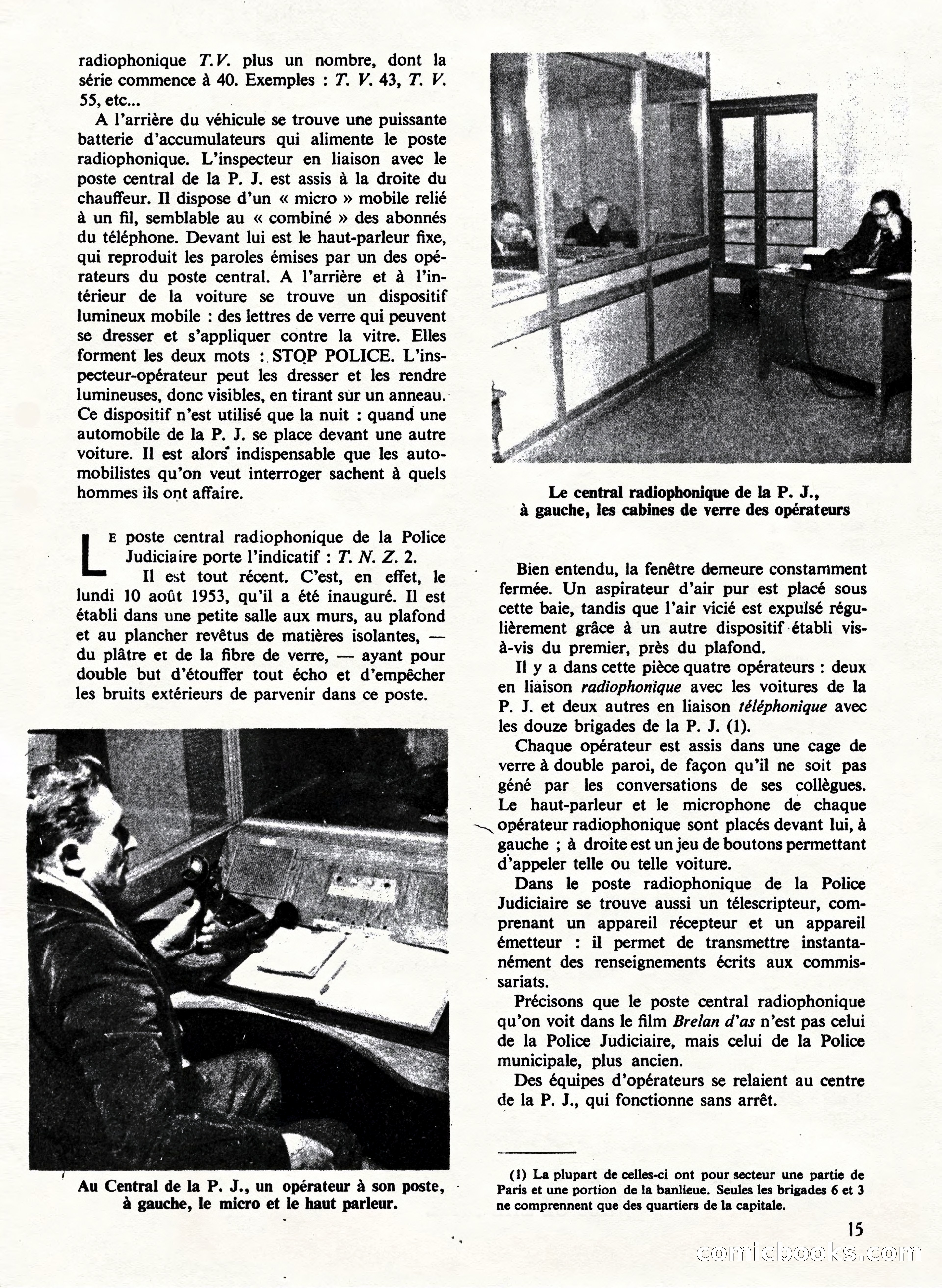 Super Policier Magazine, Issue 3 — page 15 of 84