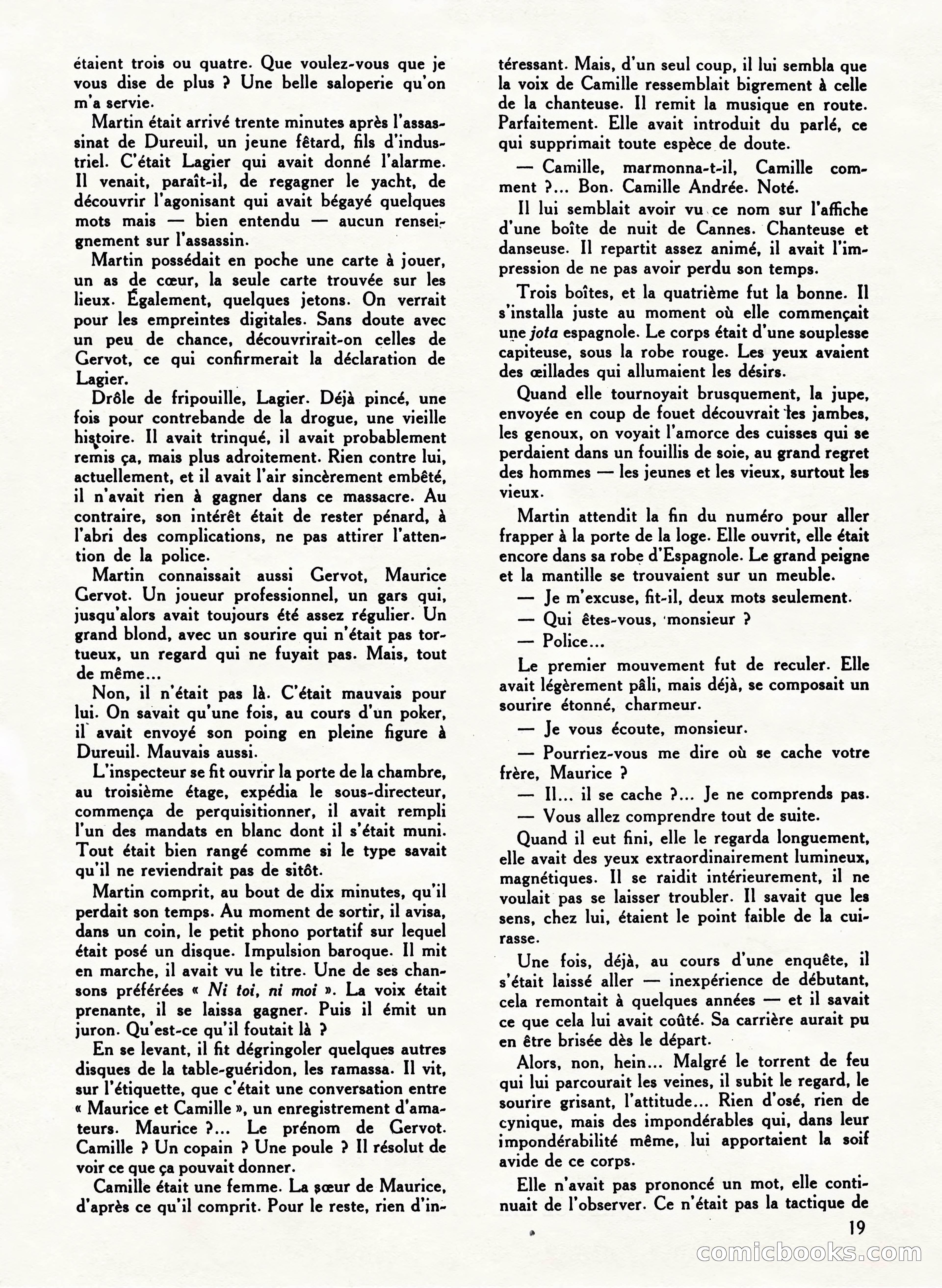 Super Policier Magazine, Issue 3 — page 19 of 84