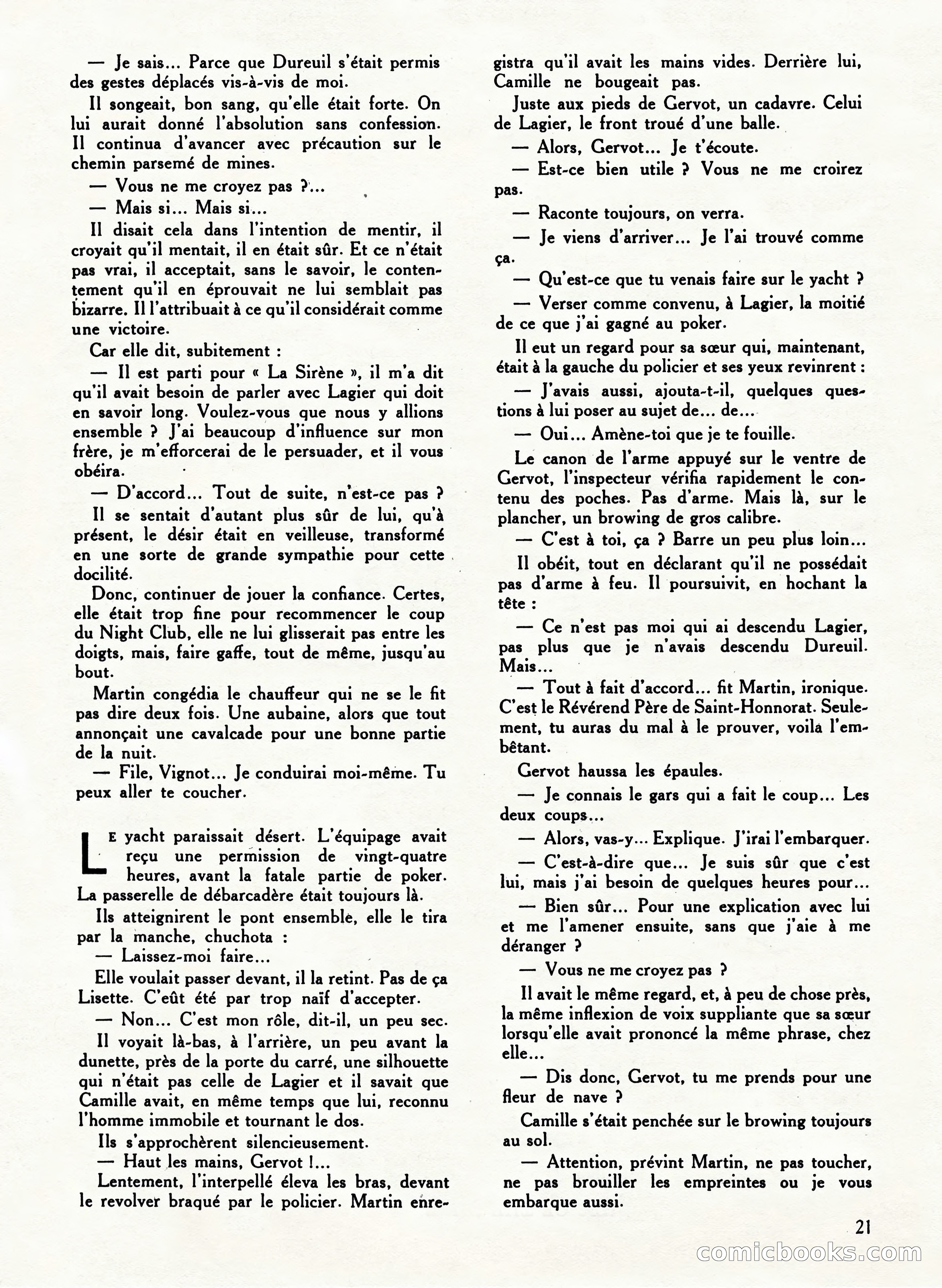 Super Policier Magazine, Issue 3 — page 21 of 84