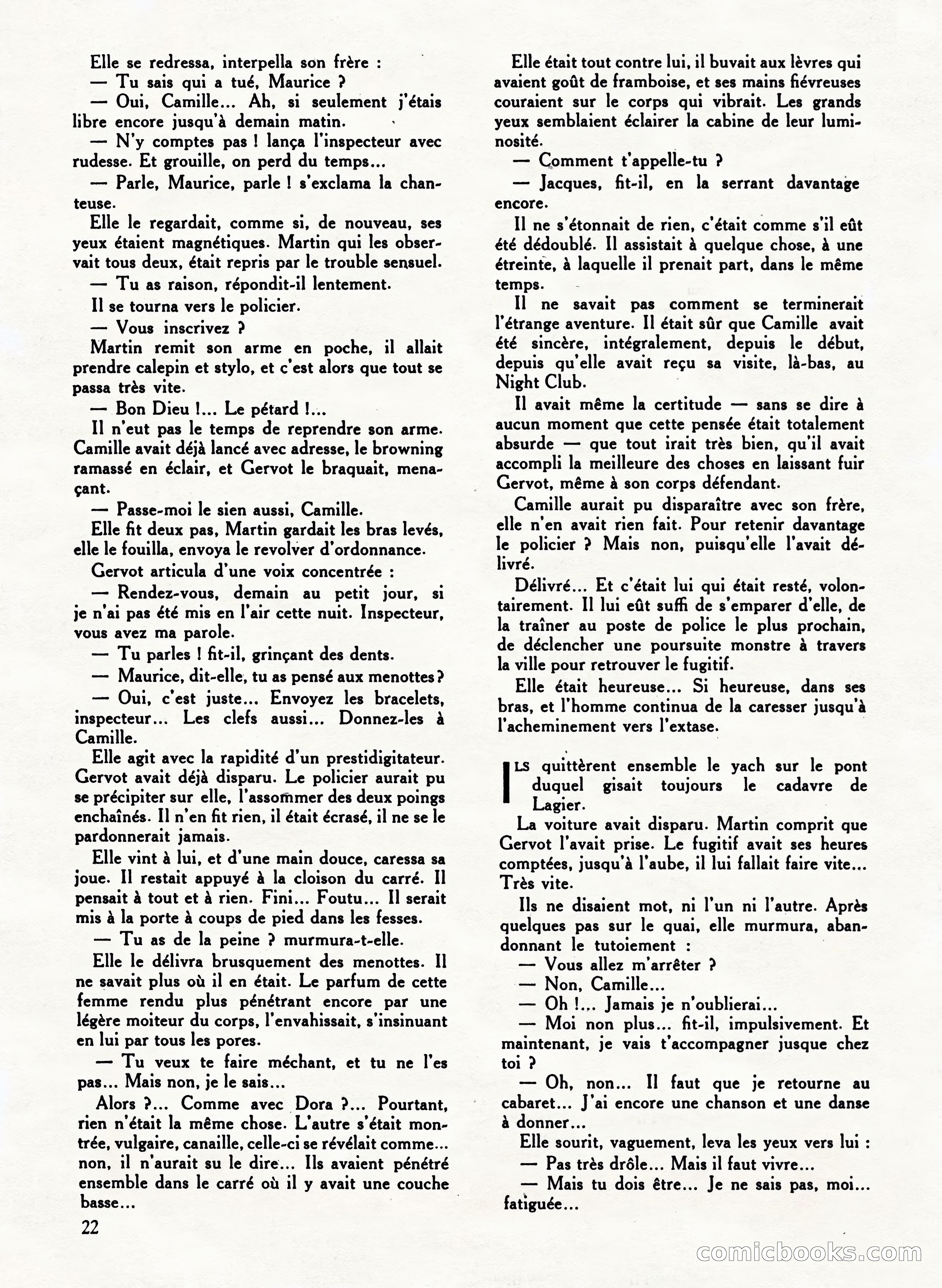 Super Policier Magazine, Issue 3 — page 22 of 84