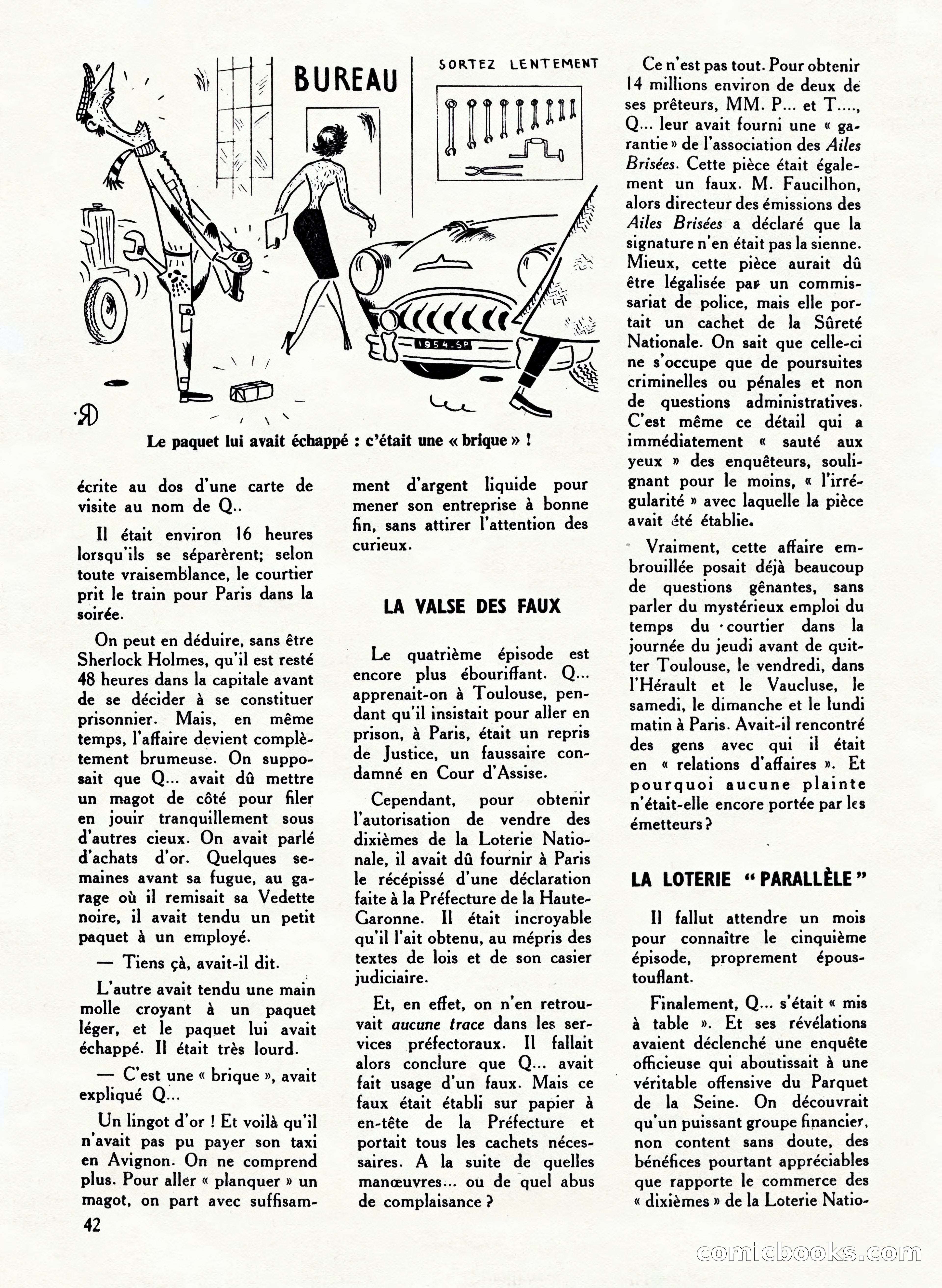 Super Policier Magazine, Issue 3 — page 42 of 84