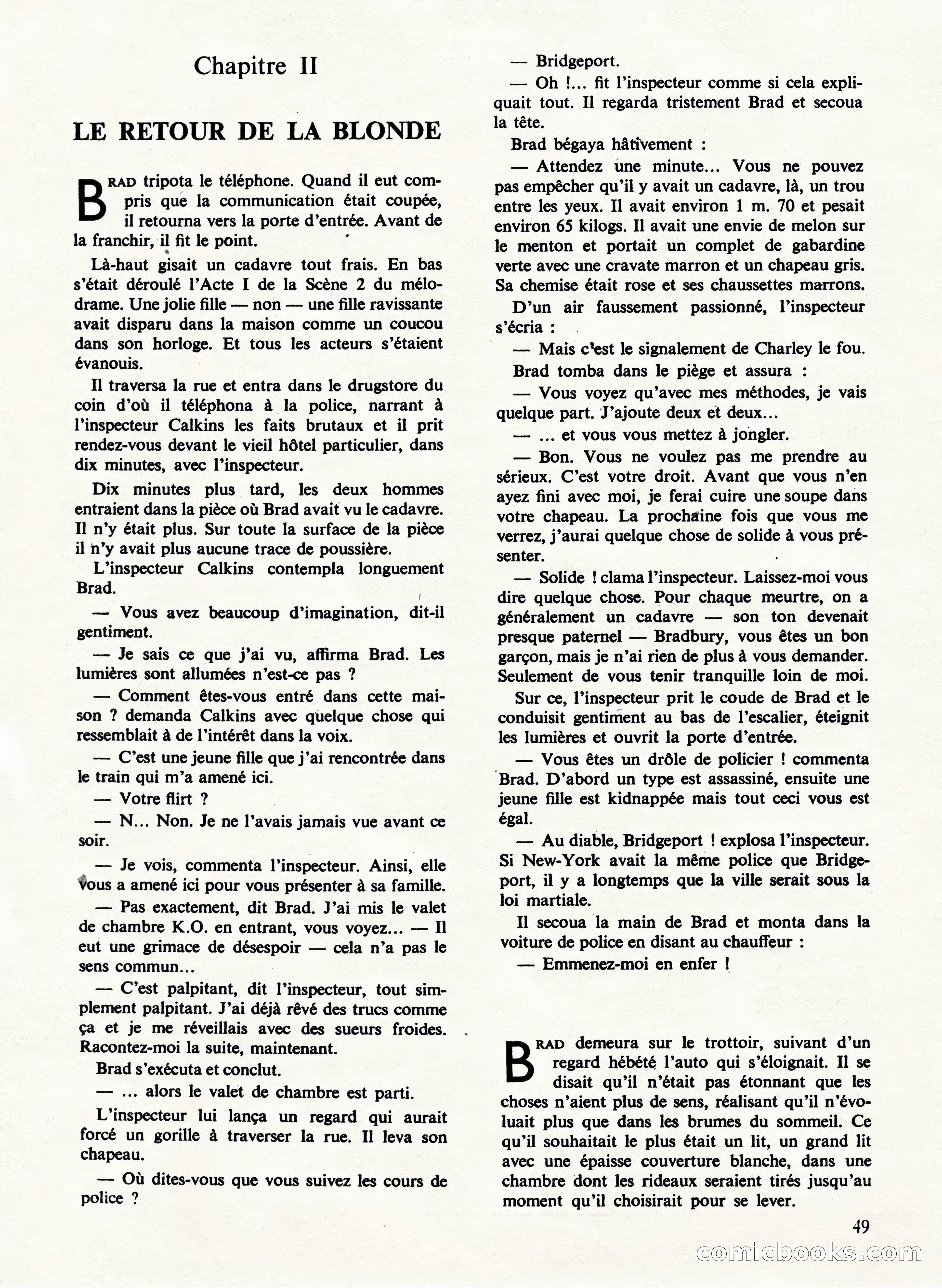 Super Policier Magazine, Issue 3 — page 49 of 84