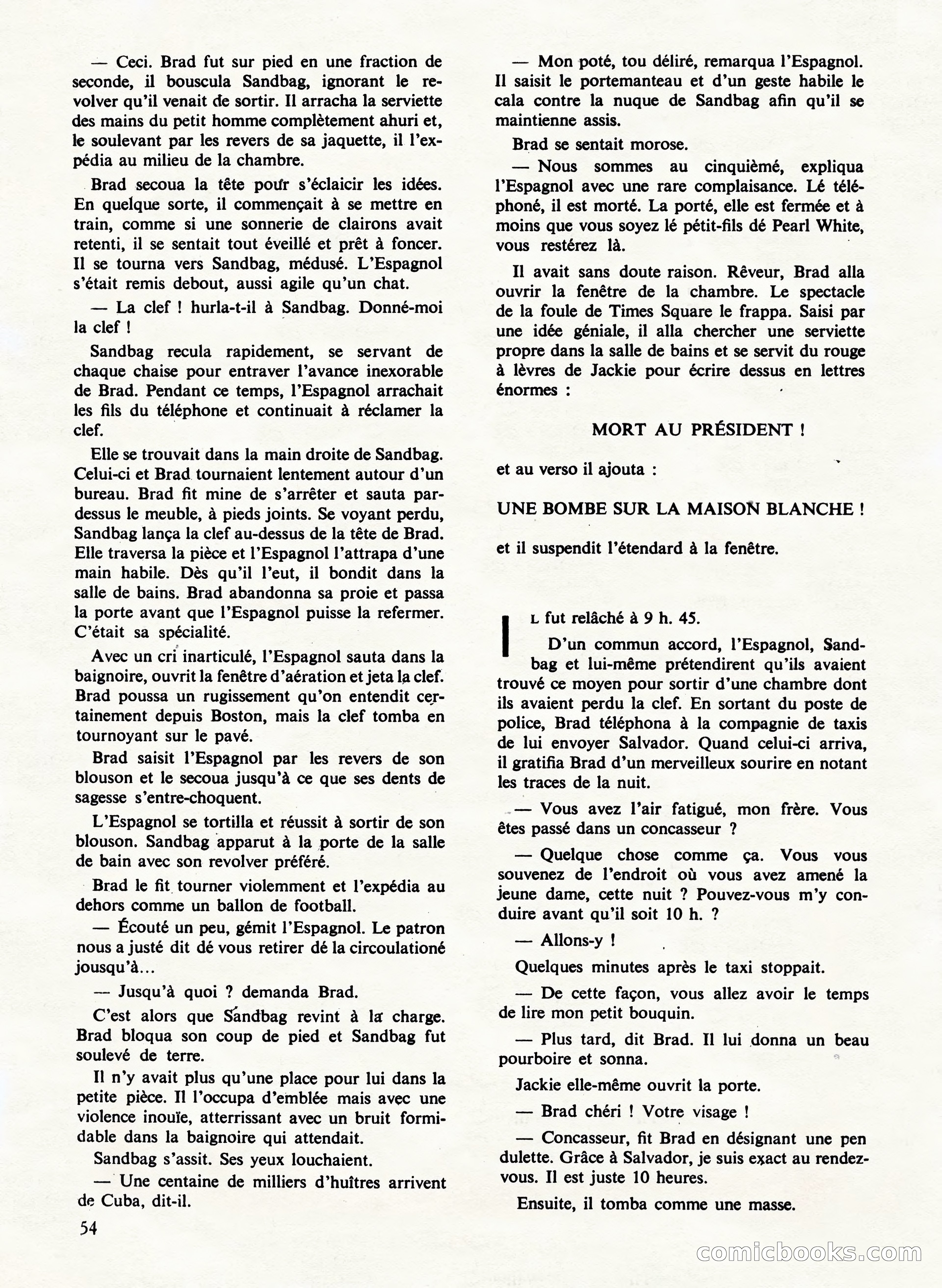 Super Policier Magazine, Issue 3 — page 54 of 84