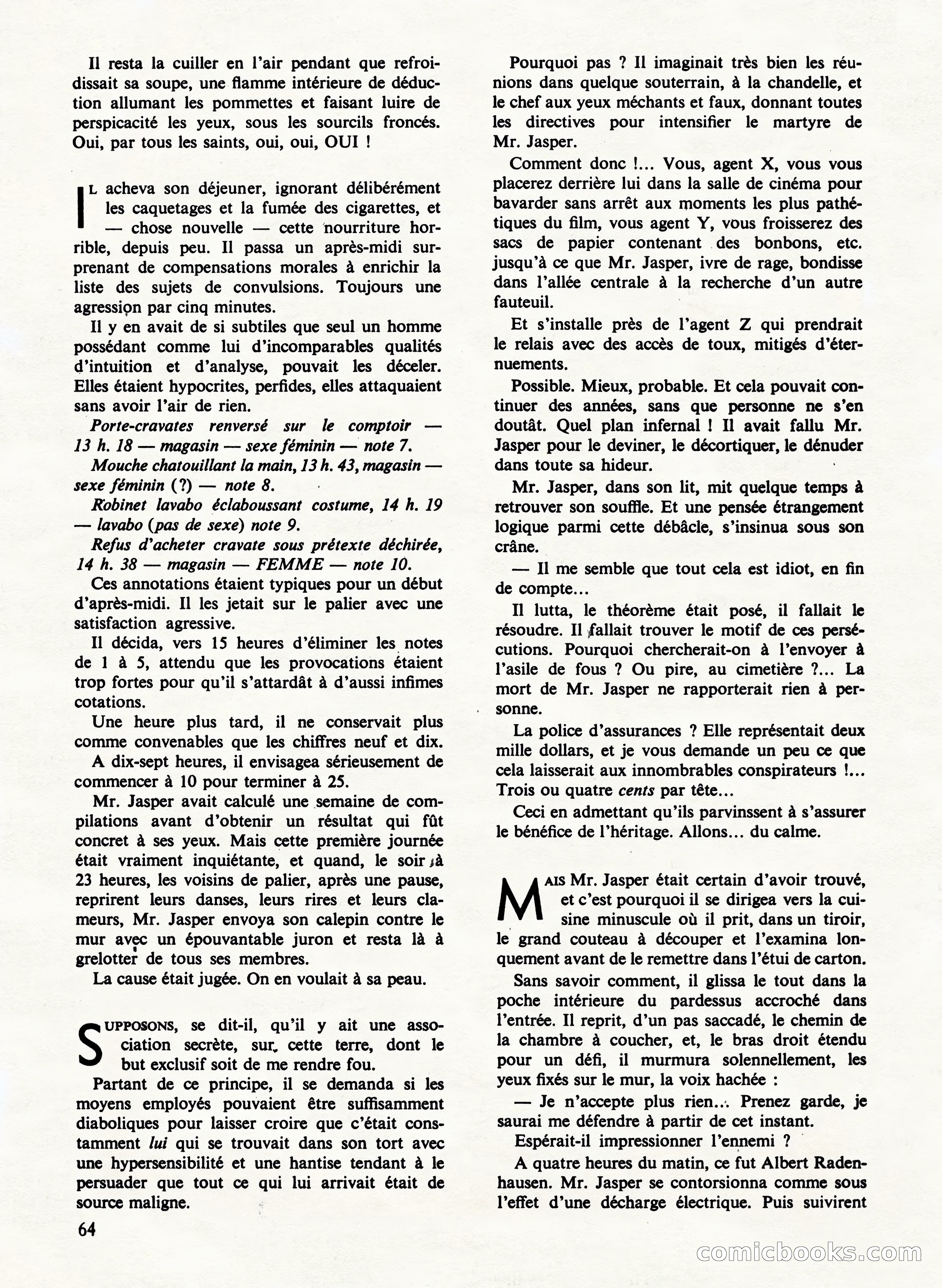 Super Policier Magazine, Issue 3 — page 64 of 84