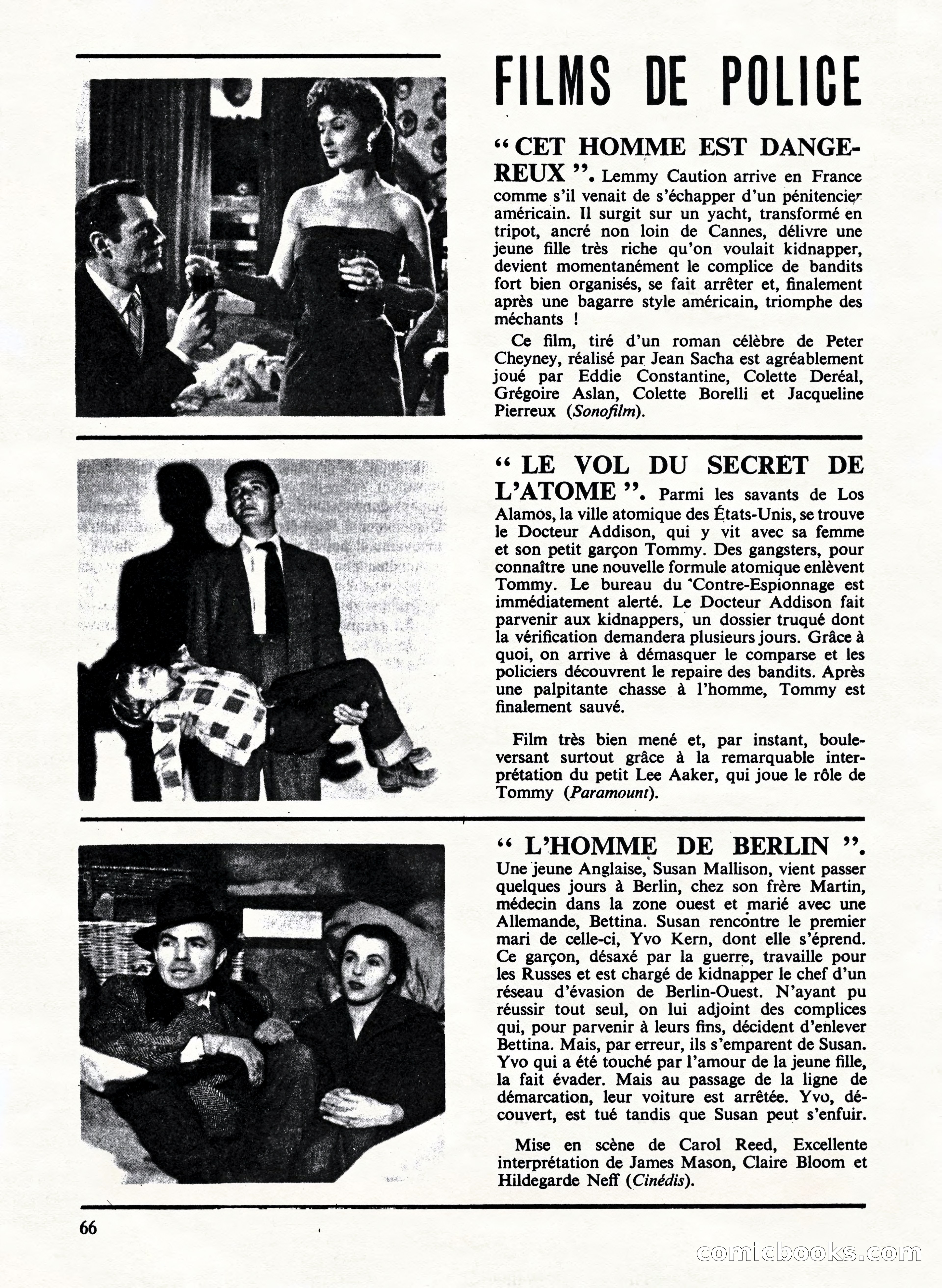 Super Policier Magazine, Issue 3 — page 66 of 84