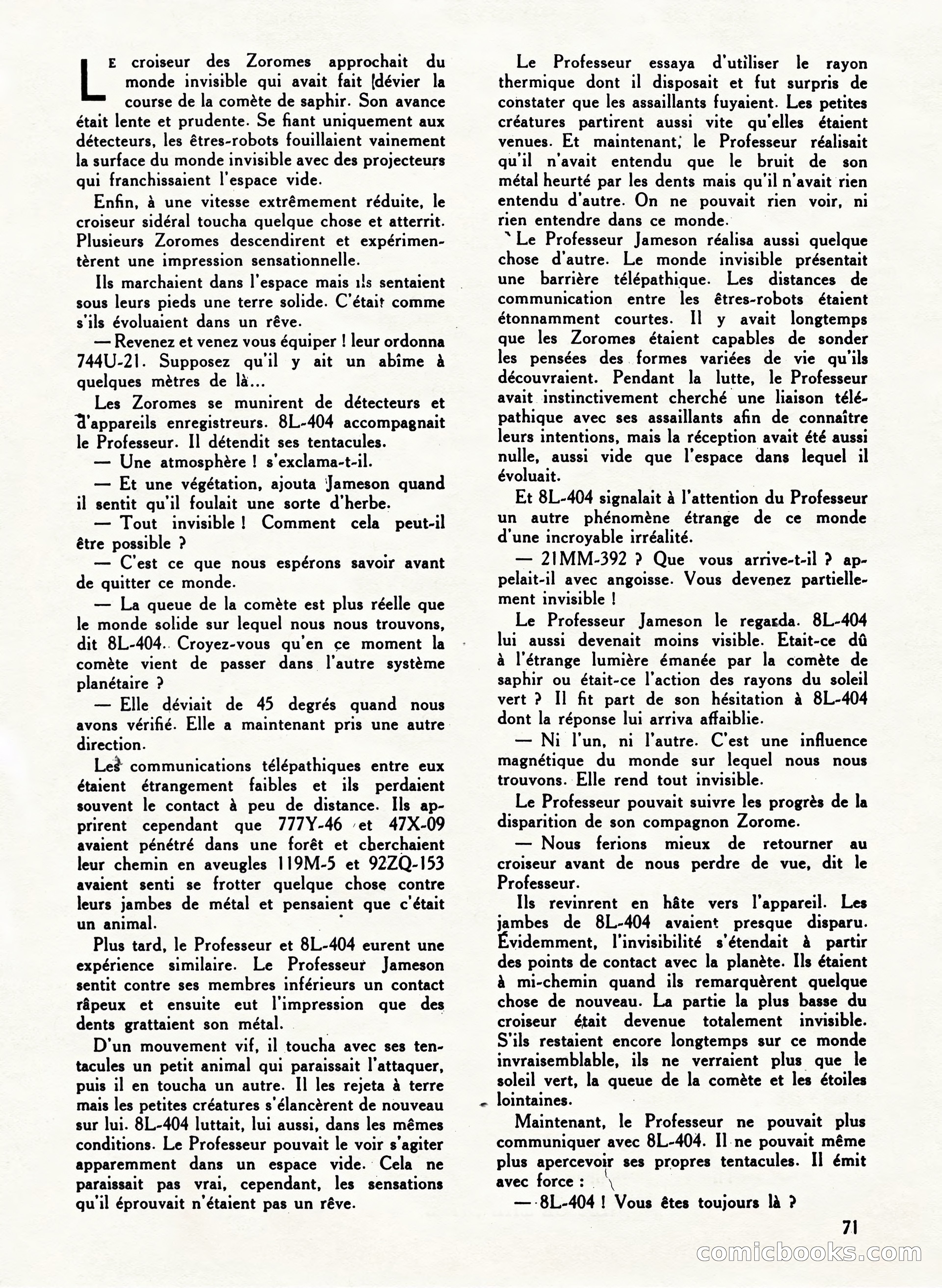 Super Policier Magazine, Issue 3 — page 71 of 84