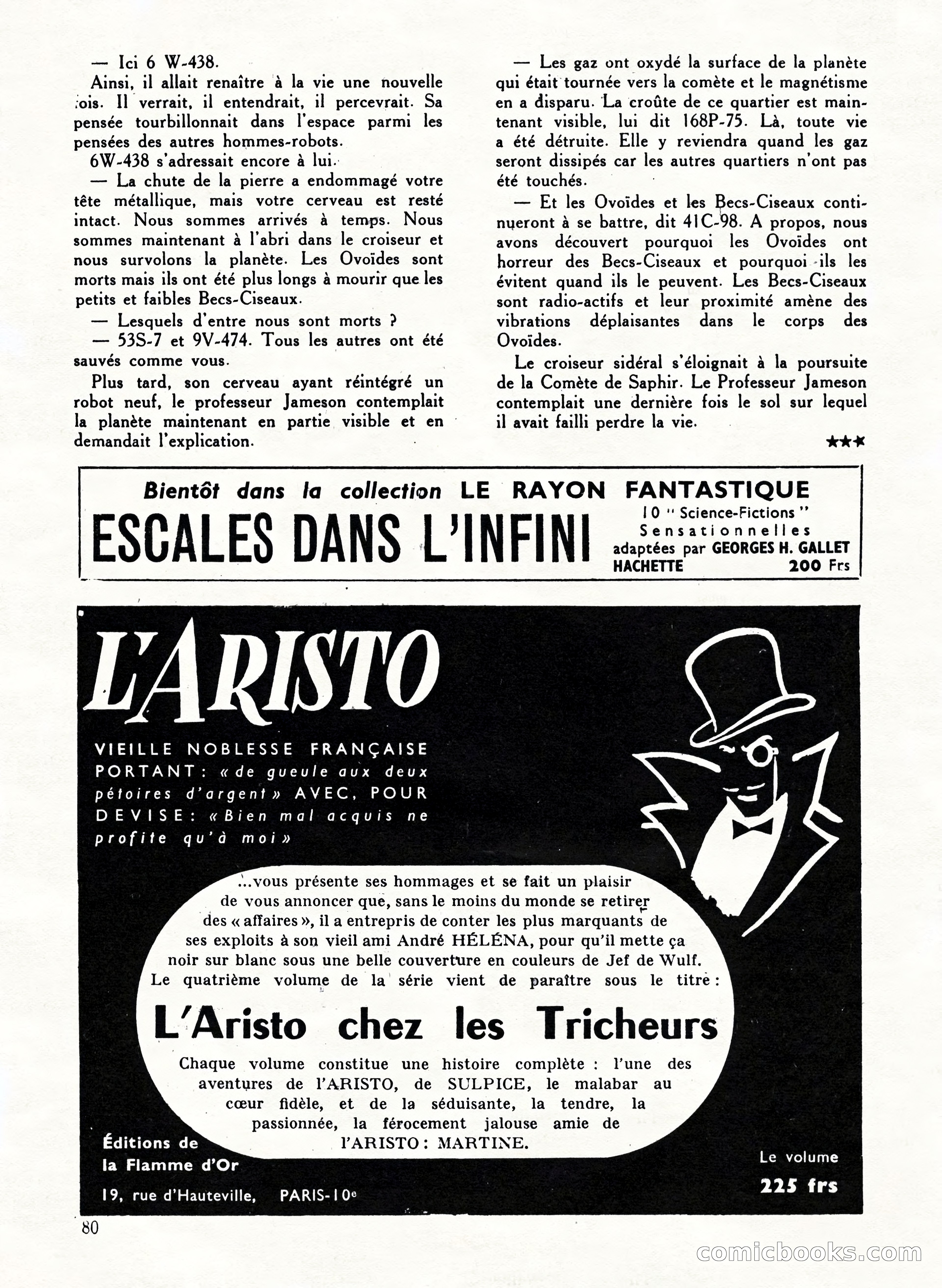 Super Policier Magazine, Issue 3 — page 80 of 84