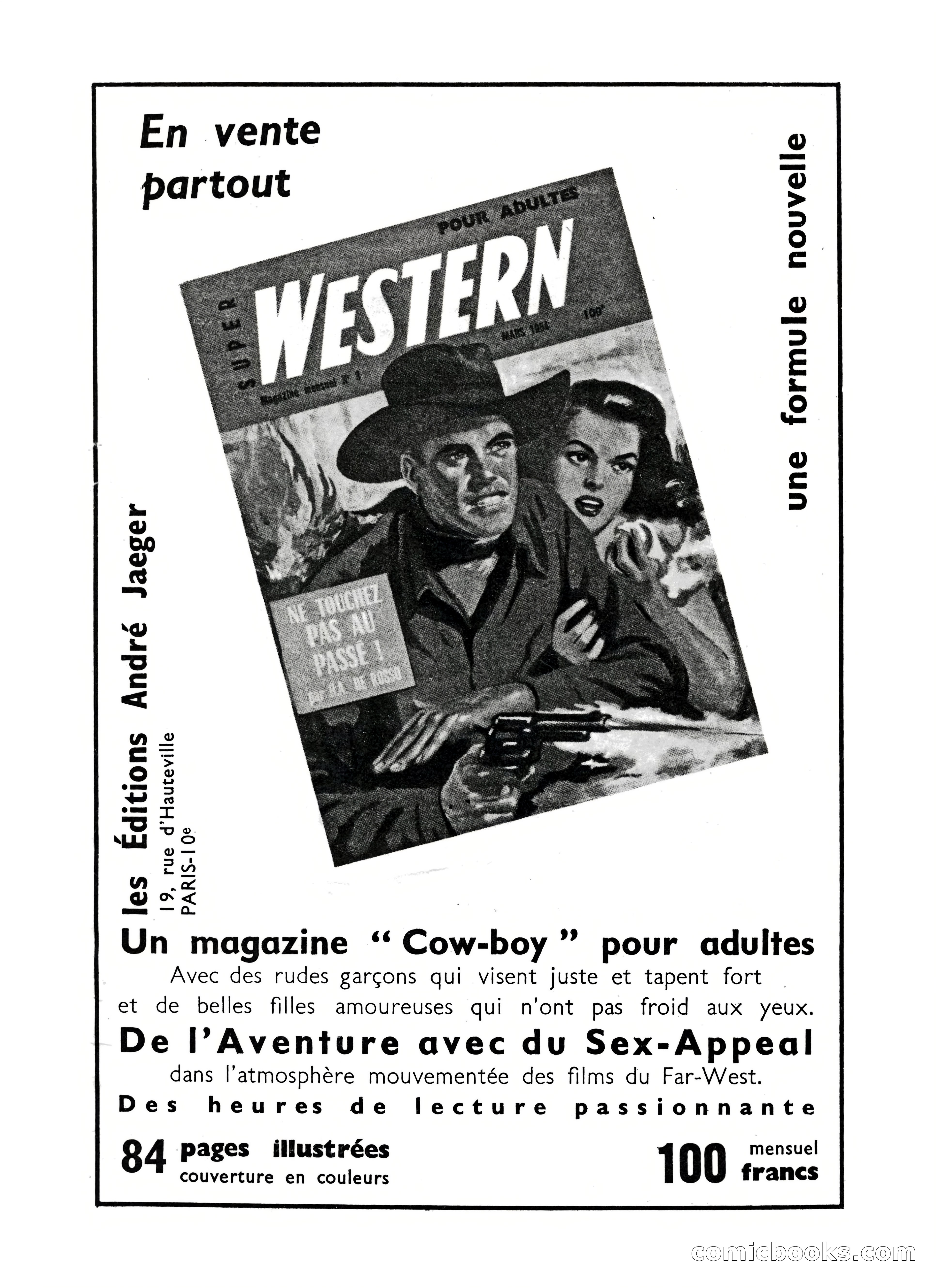 Super Policier Magazine, Issue 3 — page 83 of 84