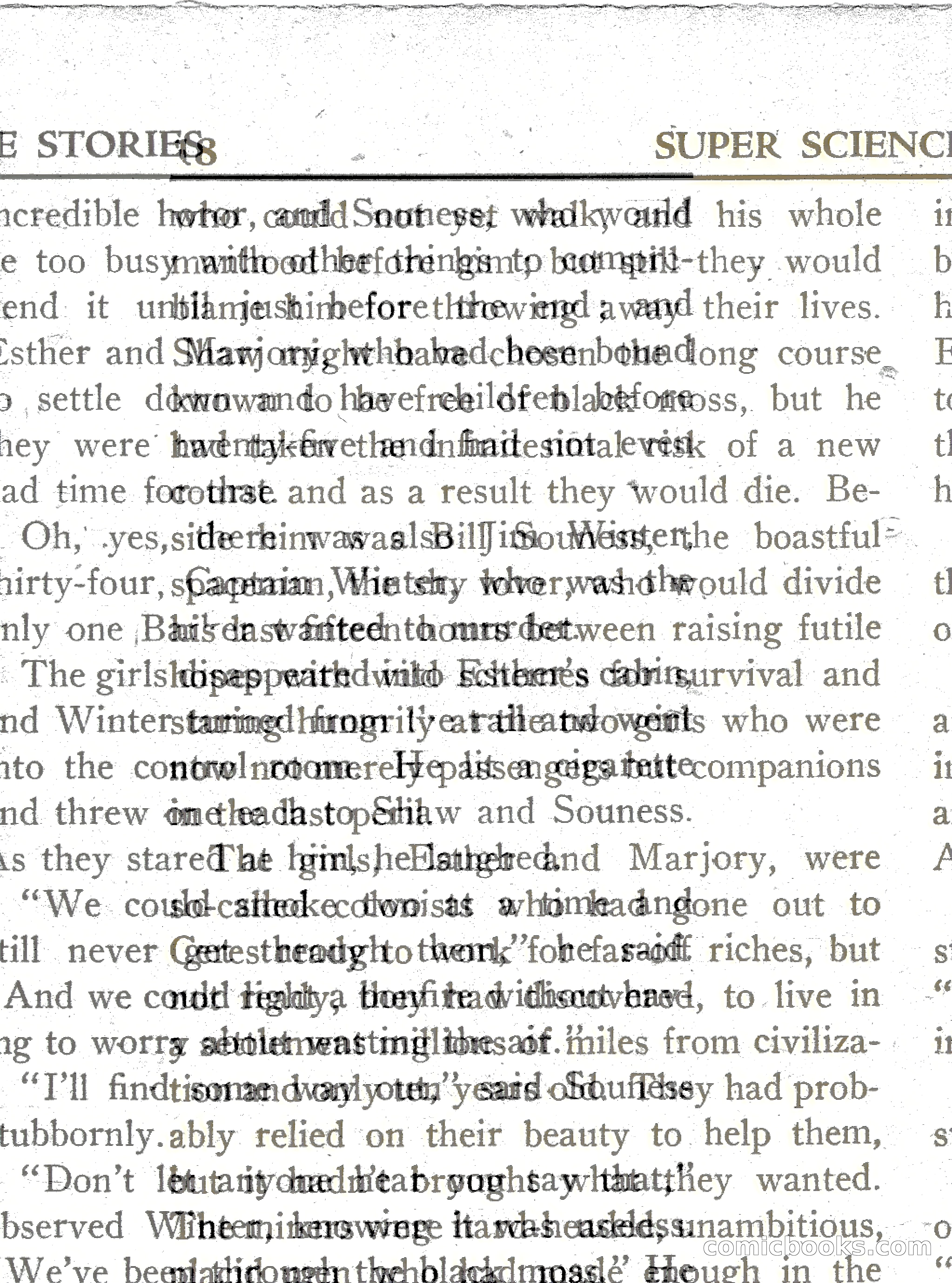 Super Science Stories, Vol. 8, No. 3 — page 18 of 119